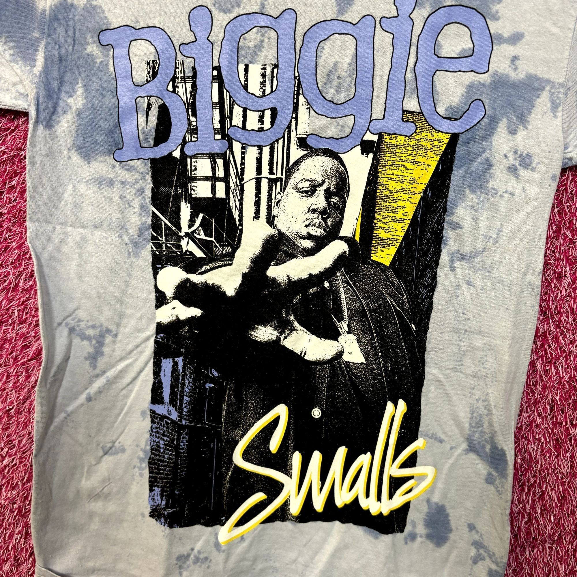 Rap Tees Biggie Smalls Born Again Cover Art Hip Hop Tie Dye S Size US S / EU 44-46 / 1 - 2 Thumbnail