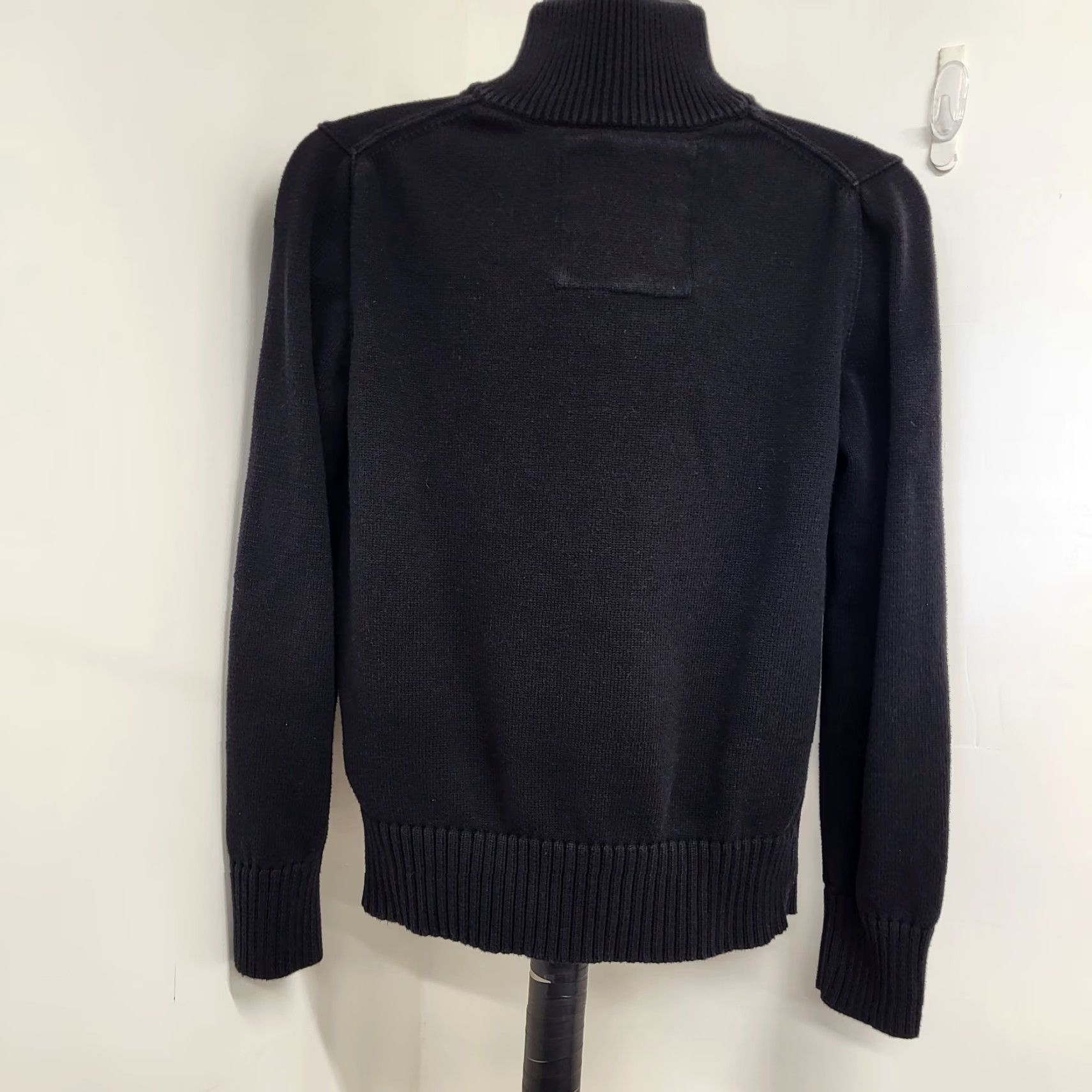 American Eagle Outfitters American Eagle Outfitters Sweater Men 3/4 Buttons Black Classic Fit Size M Knit Pullover Long Sleeve Casual Winter Fall Spring Summer All Seasons Size US M / EU 48-50 / 2 - 5 Thumbnail
