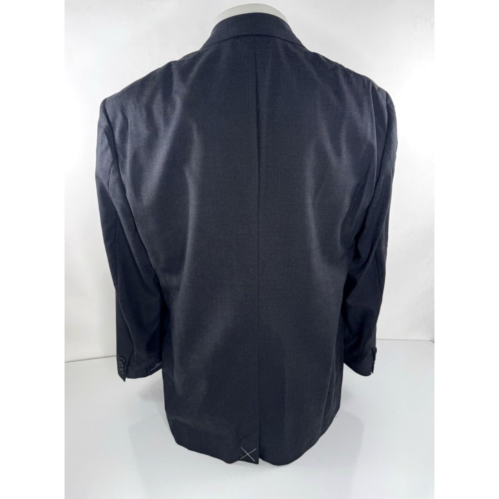 Brooks Brothers Brookss Brothers Blazer Mens 44 Wool Gray Regular Size Wool Blazer 1990s Vintage Men’s Brooks Brothers - NEW w TAG MSRP: 99 Size 44R - 3 Thumbnail