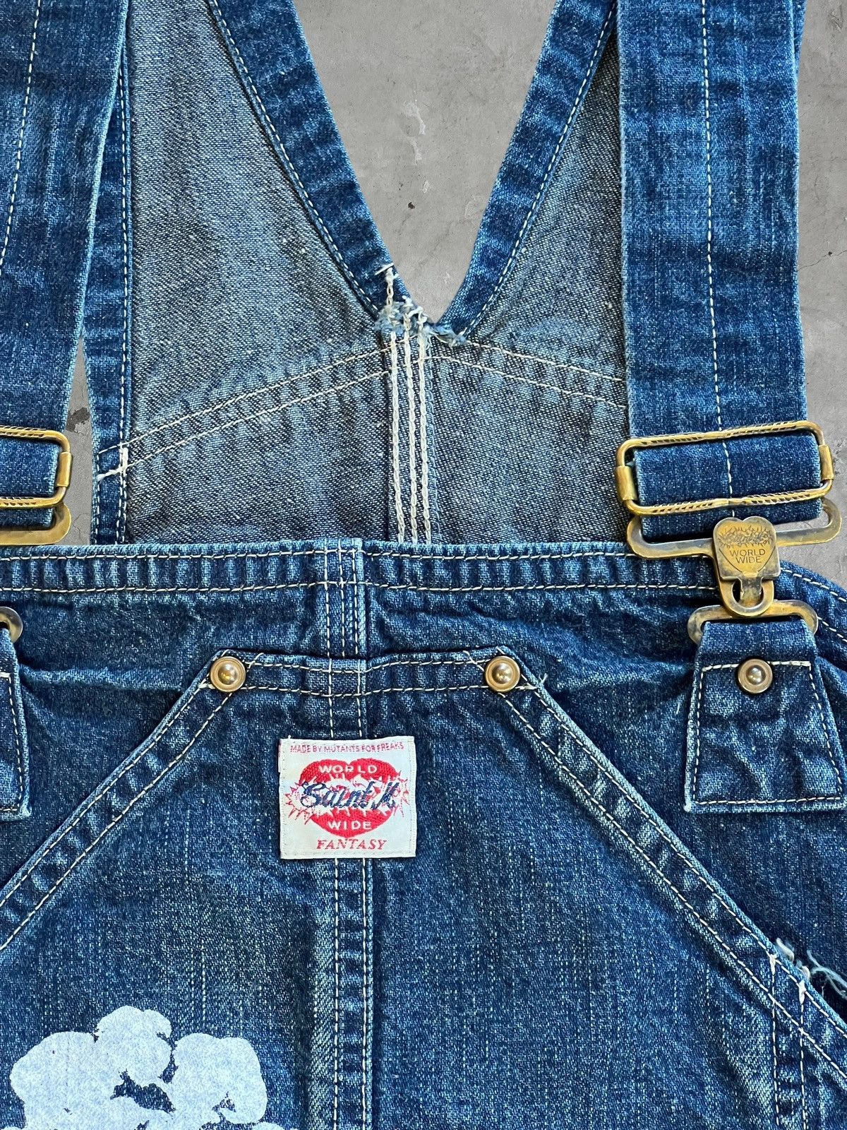 DENIM TEARS × Saint Michael Saint Michael x Denim Tears Overalls Size US 36 / EU 52 - 6 Thumbnail