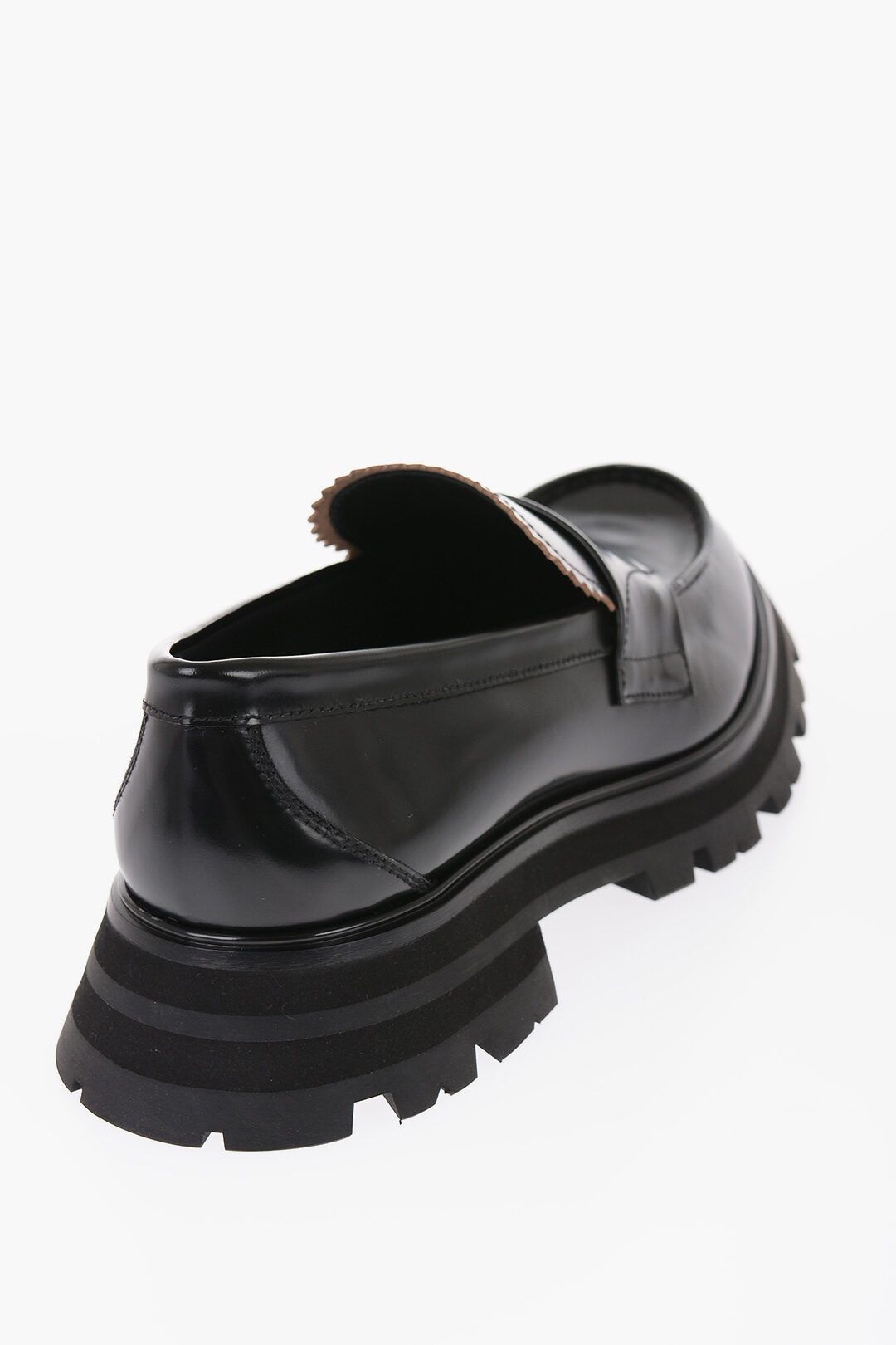 Alexander McQueen o1y1024 Loafers in Black Size US 12 / EU 45 - 3 Thumbnail