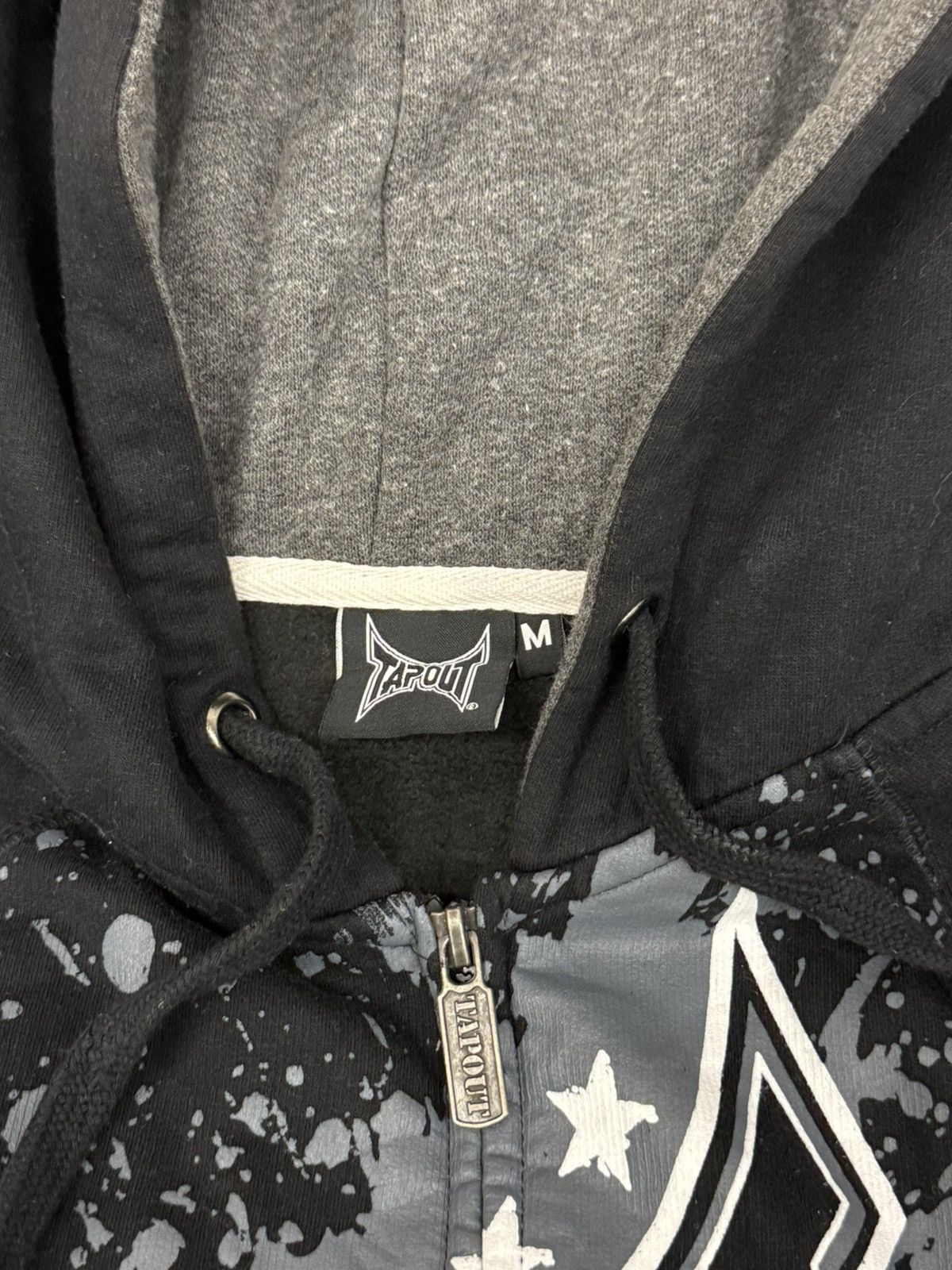 Tapout Tapout Crazy Y2K Vintage Zip Hoodie Vest Size US M / EU 48-50 / 2 - 5 Thumbnail