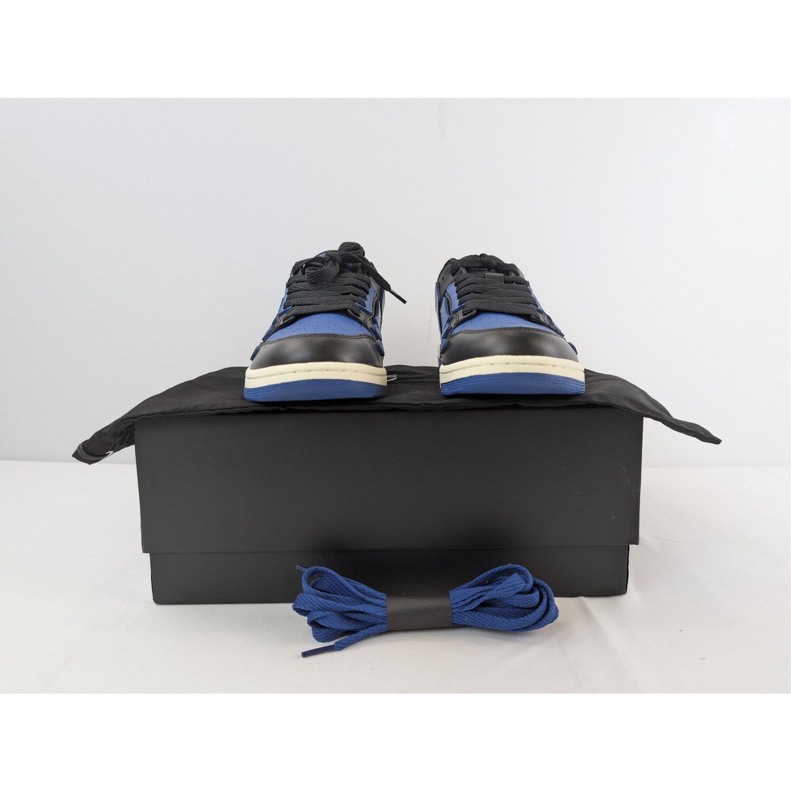 Amiri o1rshd1 Q:2 / Skeleton Top Low Sneakers in True Blue Size US 10 / EU 43 - 14 Thumbnail