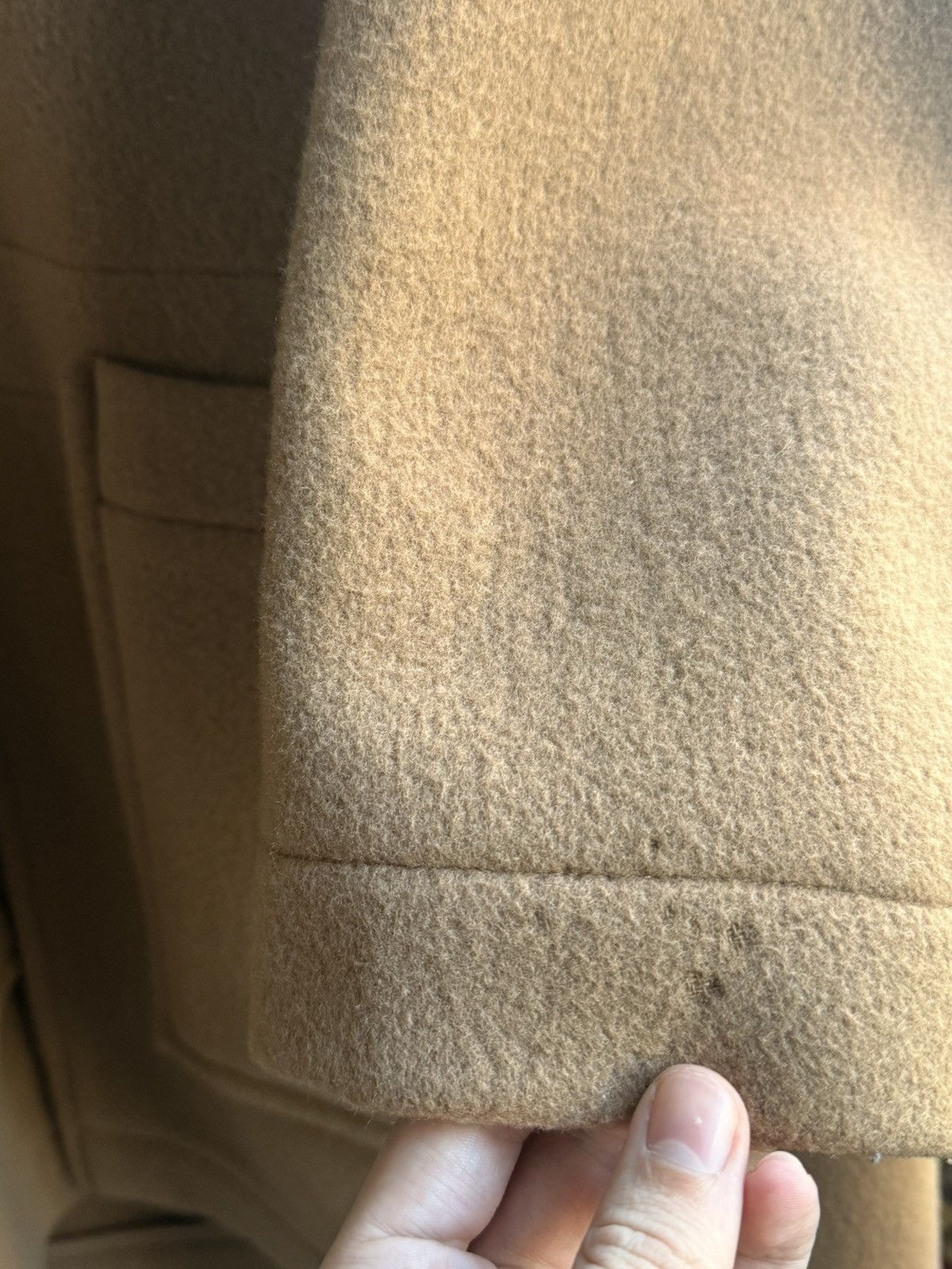 Acne Studios Acne Studios Duffle Coat in Tan Size US S / EU 44-46 / 1 - 6 Thumbnail