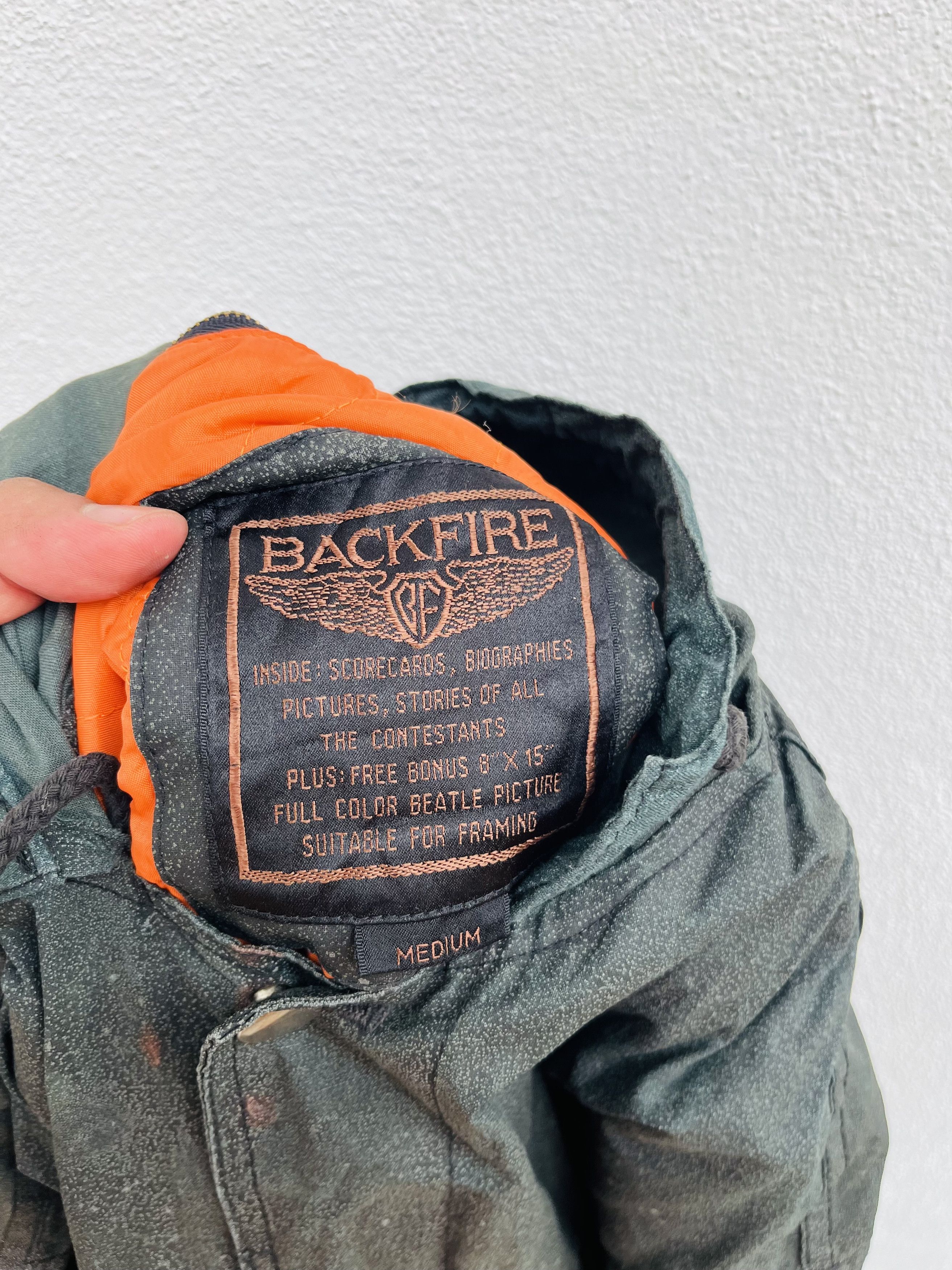 Japanese Brand × Vintage Vintage Backfire TPX-Team Carrier Designed Fashion Style Size US L / EU 52-54 / 3 - 6 Thumbnail
