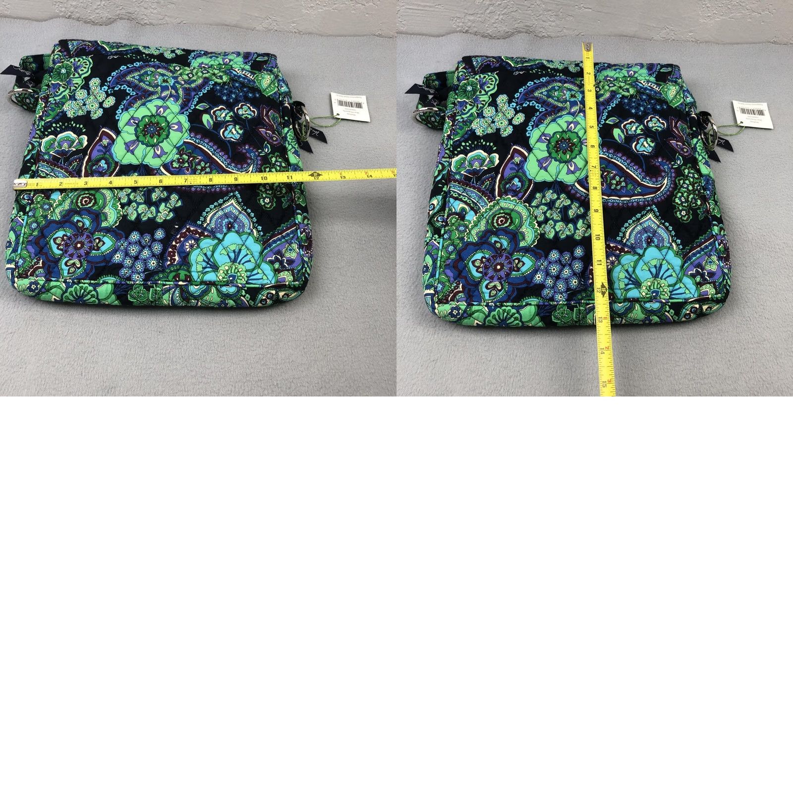Vera Bradley Vera Bradley Bag Blue Rhapsody Mailbag Crossbody Purse Floral Handbag NEW Size ONE SIZE - 8 Thumbnail