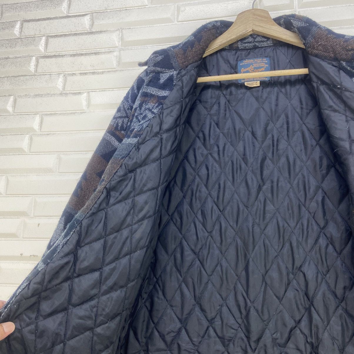 Japanese Brand Vintage Japanese Brand Jungle Storm Native Fleece Jacket Size US S / EU 44-46 / 1 - 16 Thumbnail