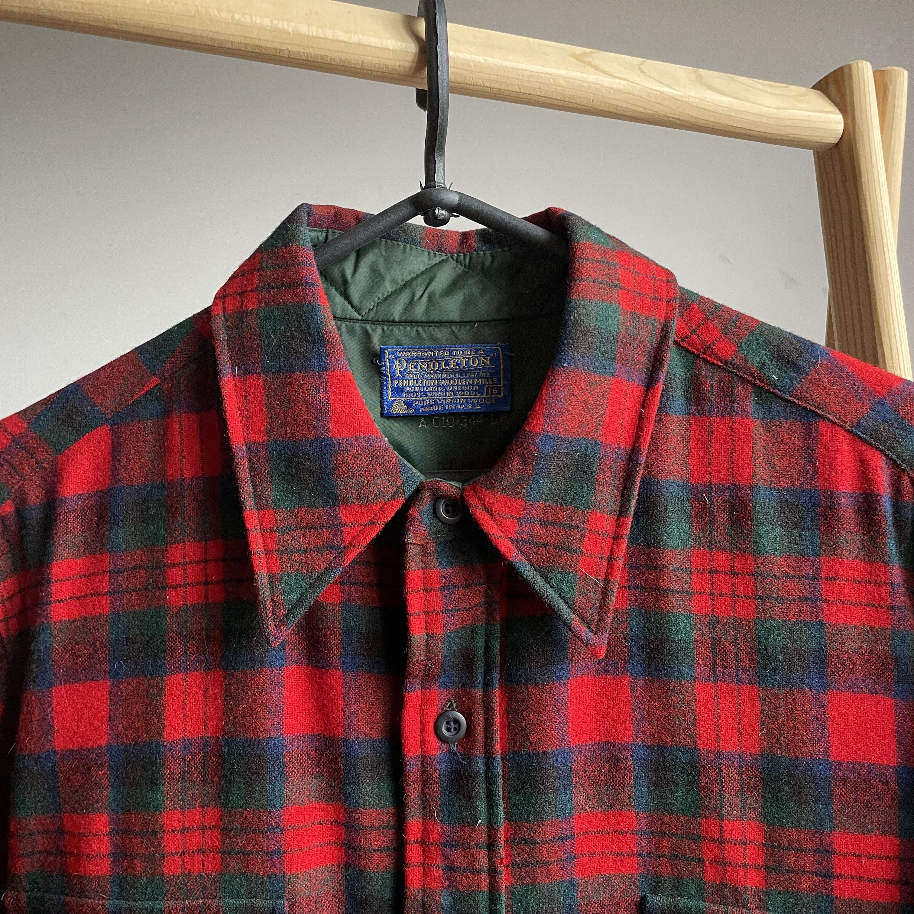 Pendleton Pendleton USA Vintage 70's 80's Macduff Tartan Wool Shirt Size US L / EU 52-54 / 3 - 4 Thumbnail