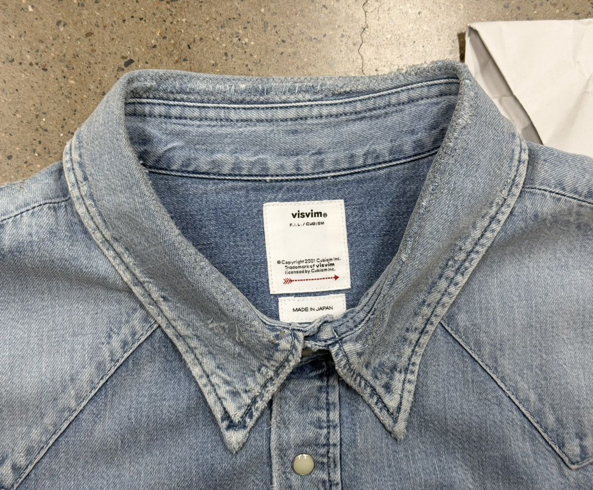 Visvim VISVIM 24AW SOCIAL SCULPTURE SHIRT CRASH Size US L / EU 52-54 / 3 - 10 Thumbnail