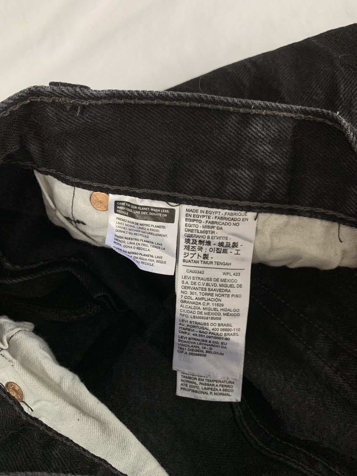 Levi's Levis 501 blacks size 33-34 Size US 33 - 7 Thumbnail