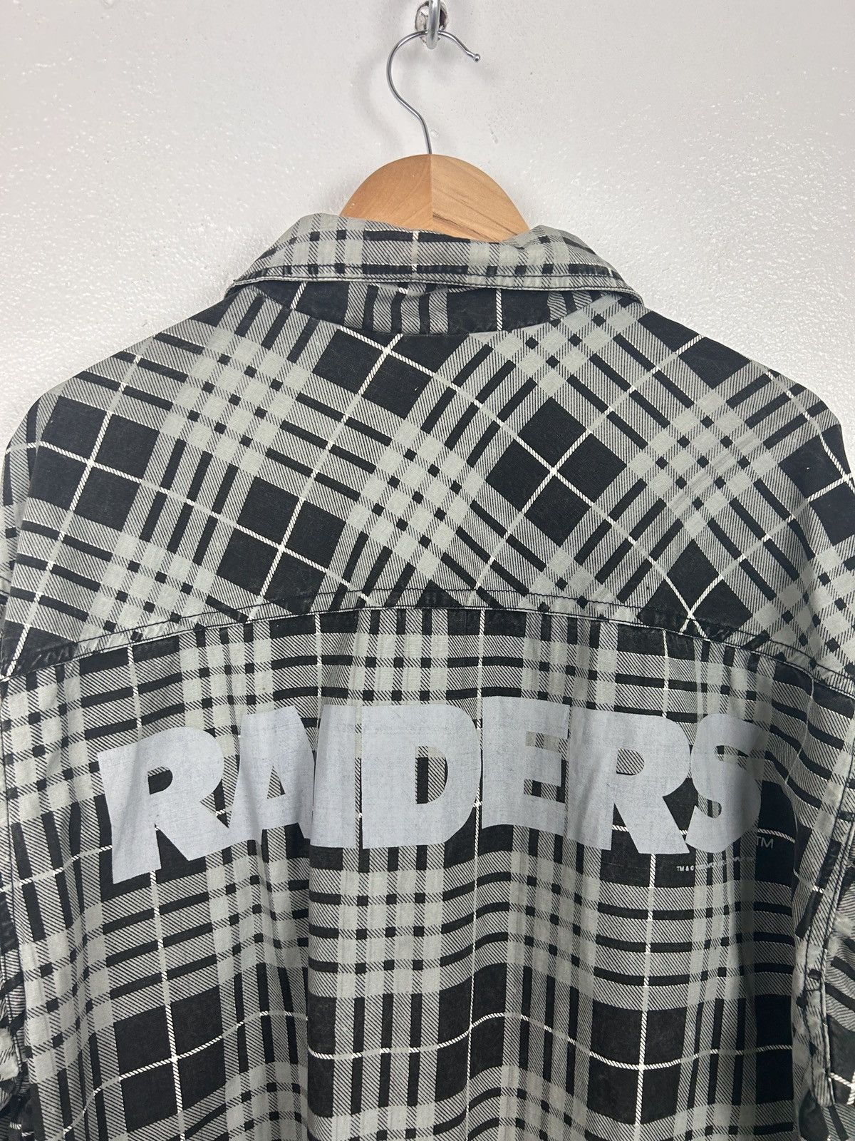 NFL 80s Vintage 1983 Salesman Sample 1of1 NFL LA Raiders Jacket Size US L / EU 52-54 / 3 - 8 Thumbnail