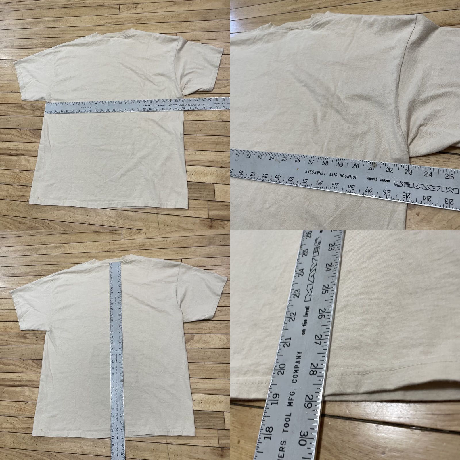 Delta VINTAGE Delta Pro Heavy Y2k Shirt Men XL Cream Washington, D.C. Graphic XL Men US Size US XL / EU 56 / 4 - 8 Thumbnail