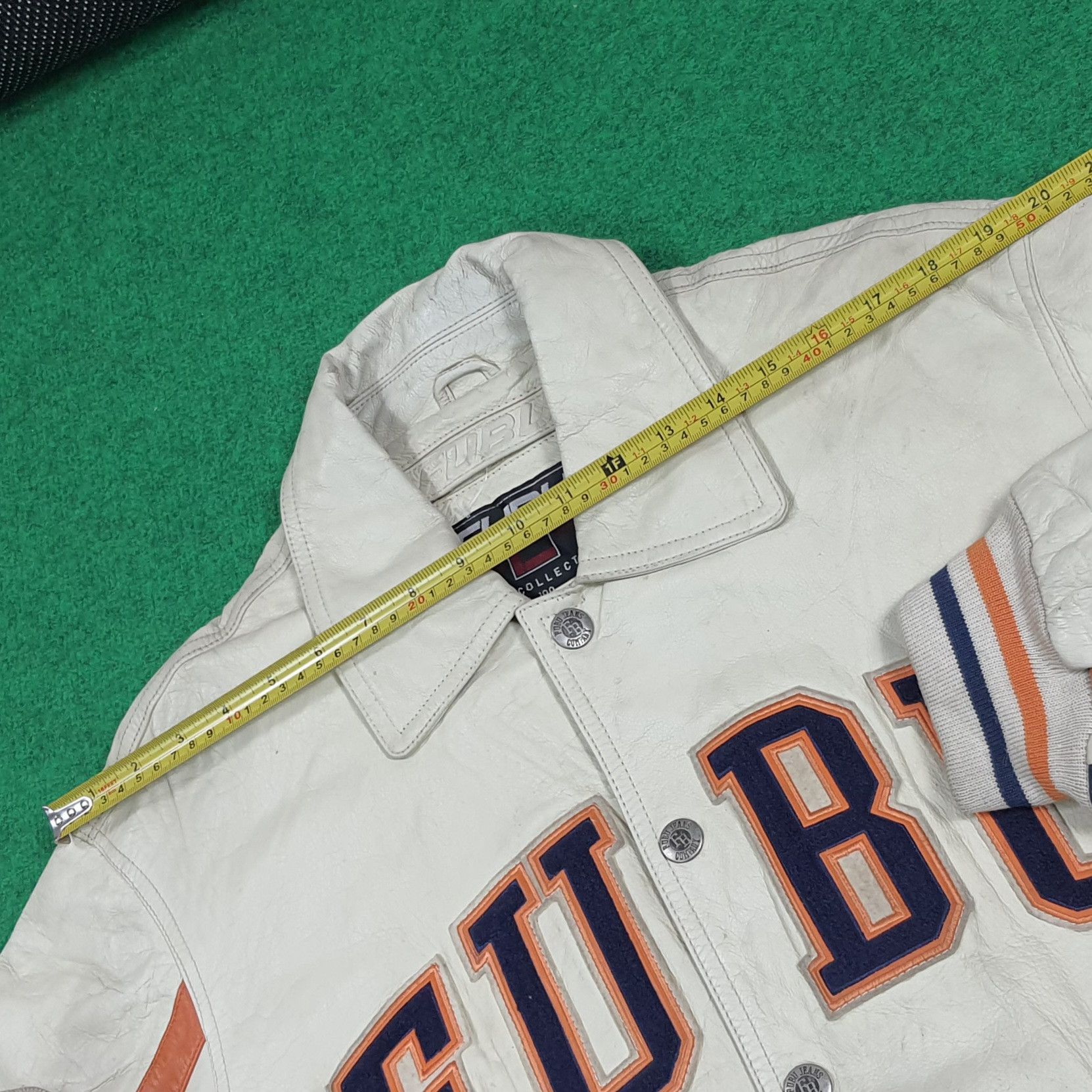 Fubu Vintage 90s Hip Hop FUBU Full Leather Jacket C286N4 Size US L / EU 52-54 / 3 - 12 Thumbnail