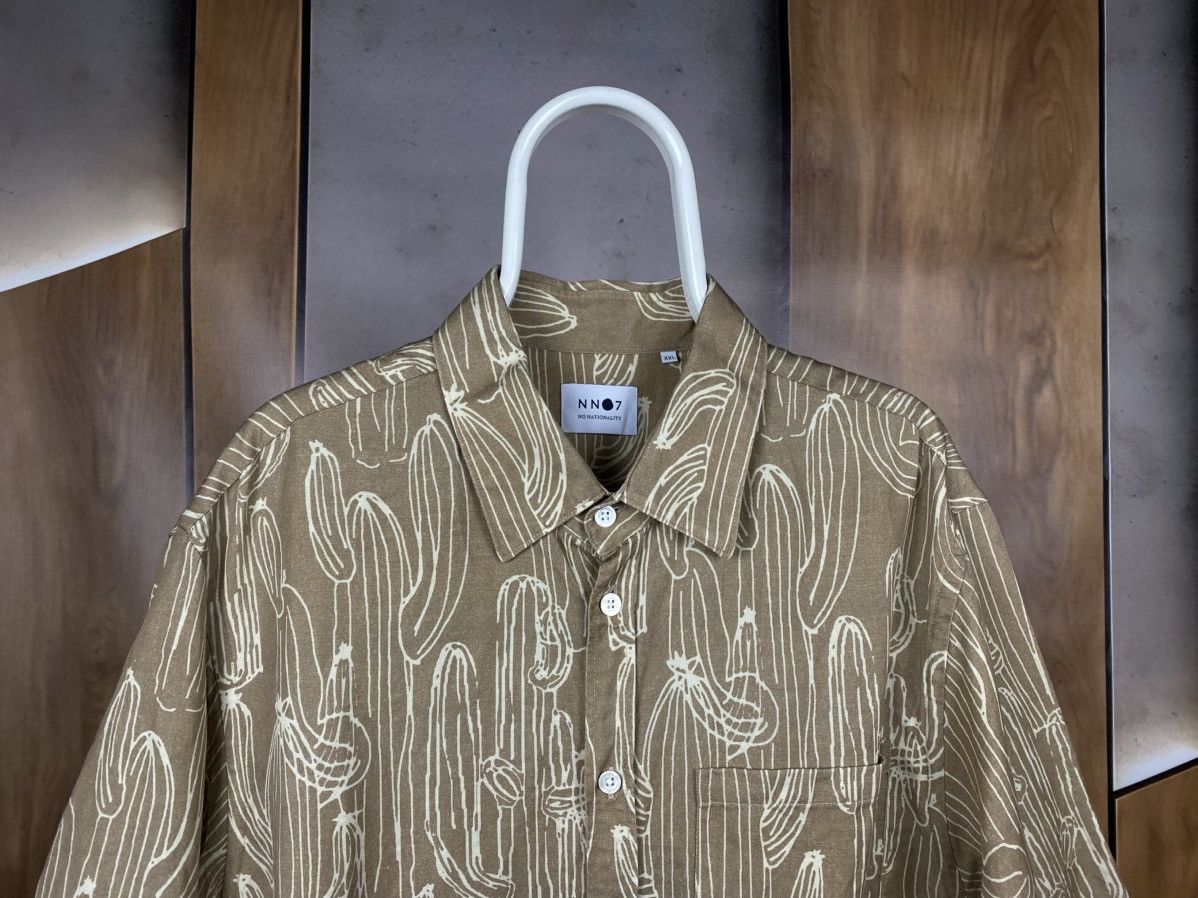 NN07 🏜️Shirt Short Sleeve NN.07 Oversized Fit Nougat Print Tee🏜️ Size US XXL / EU 58 / 5 - 4 Thumbnail