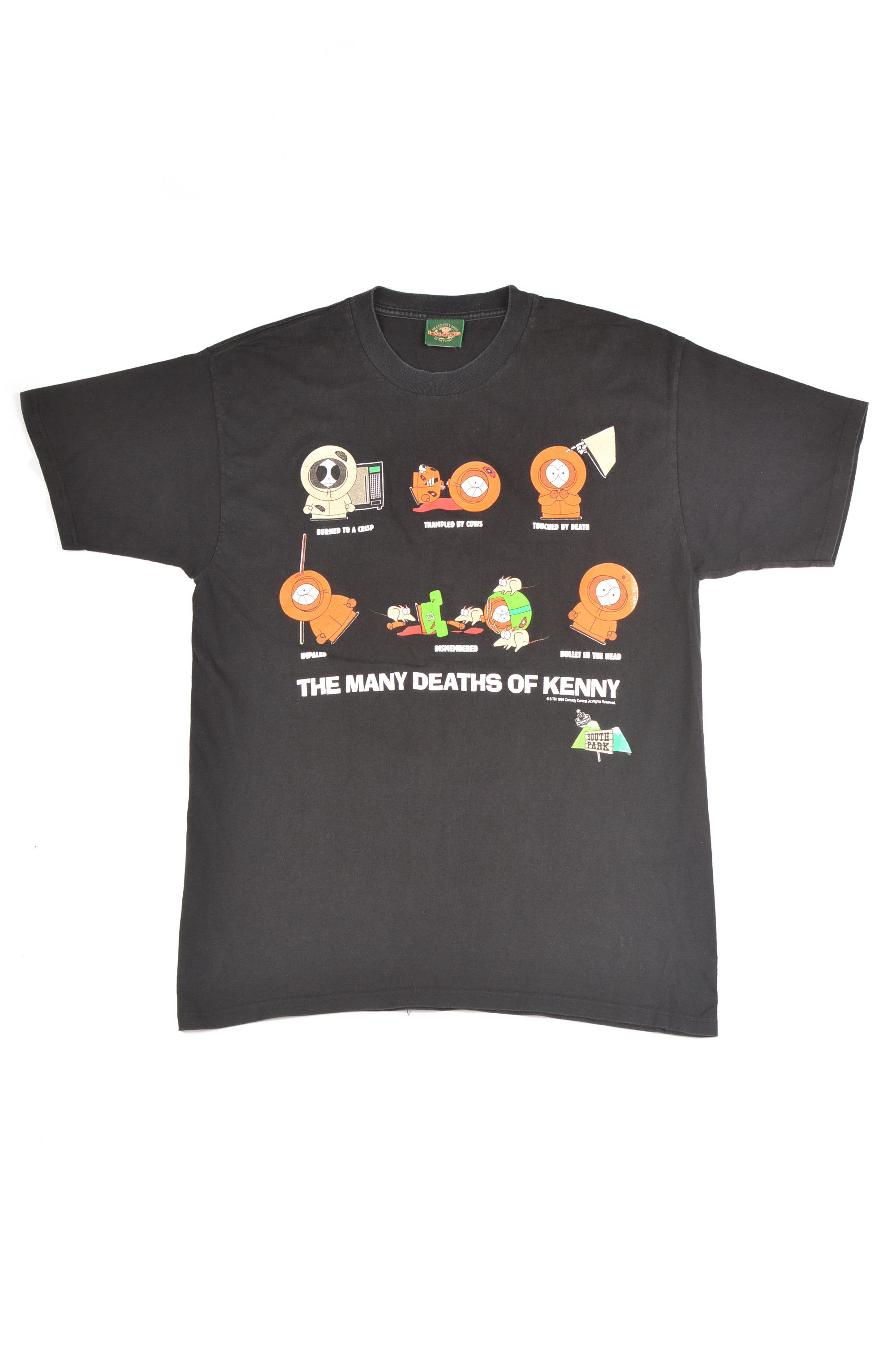 Logotel South Park The Many Deaths of Kenny Vintage T-Shirt