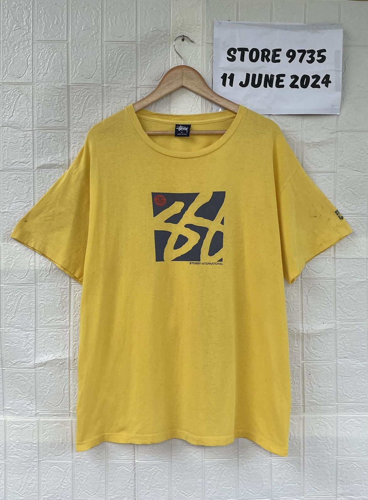 Japanese Brand Vintage Stussy T-Shirt Size US XL / EU 56 / 4 - 1 Thumbnail