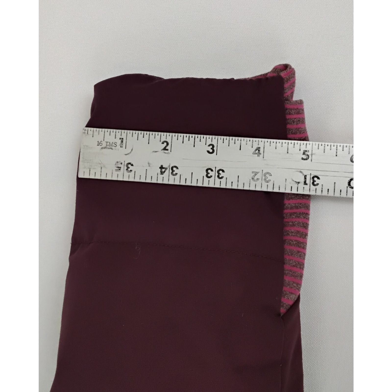 Lululemon Lululemon Down Jacket Women's 6 Maroon Red Hooded Full Zip Size M / US 6-8 / IT 42-44 - 11 Thumbnail
