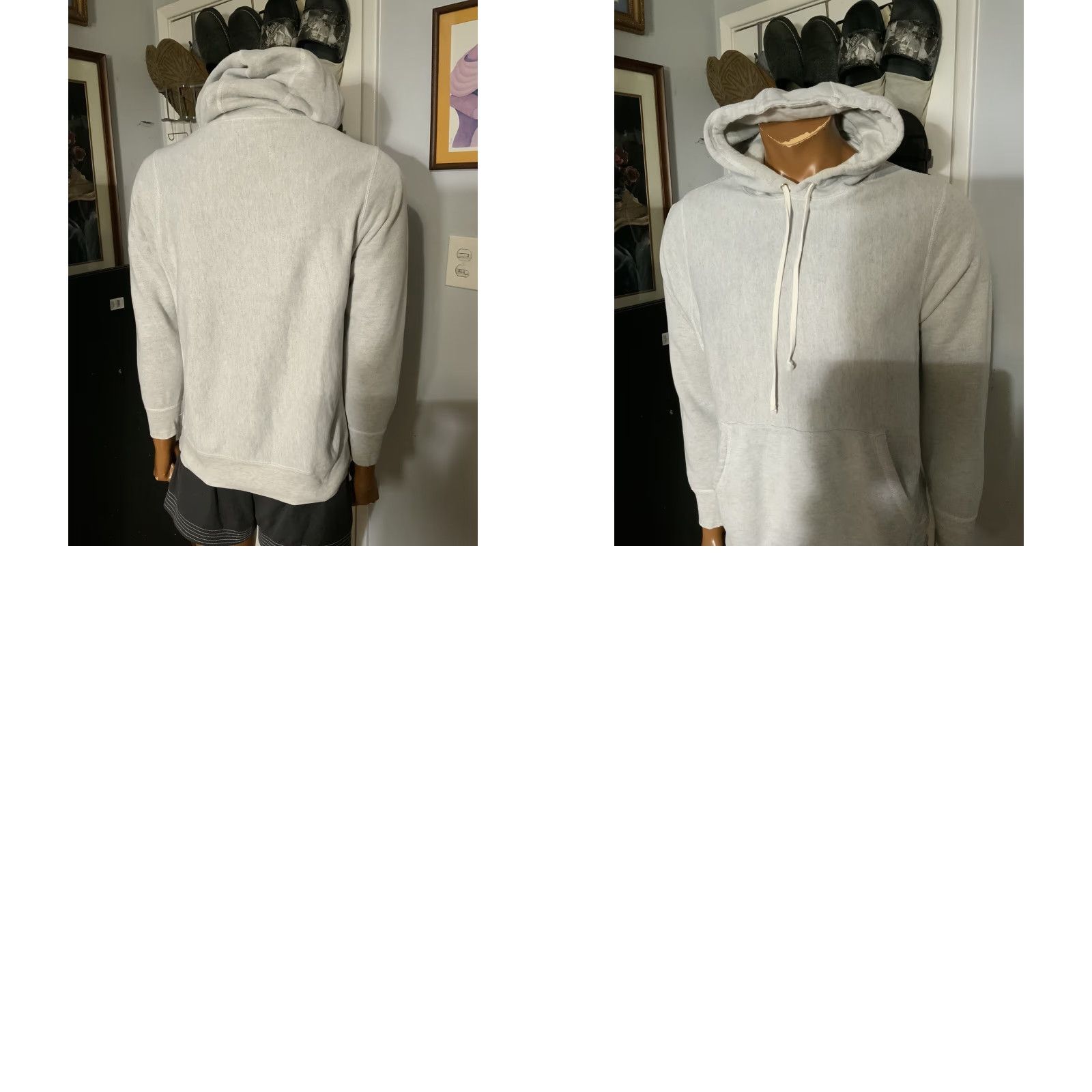 Vintage VINTAGE Freak’s Store Canada Heather Grey Fleece Pullover Hoodie M Men Regular Medium Gray Knit Blank Size US M / EU 48-50 / 2 - 8 Thumbnail