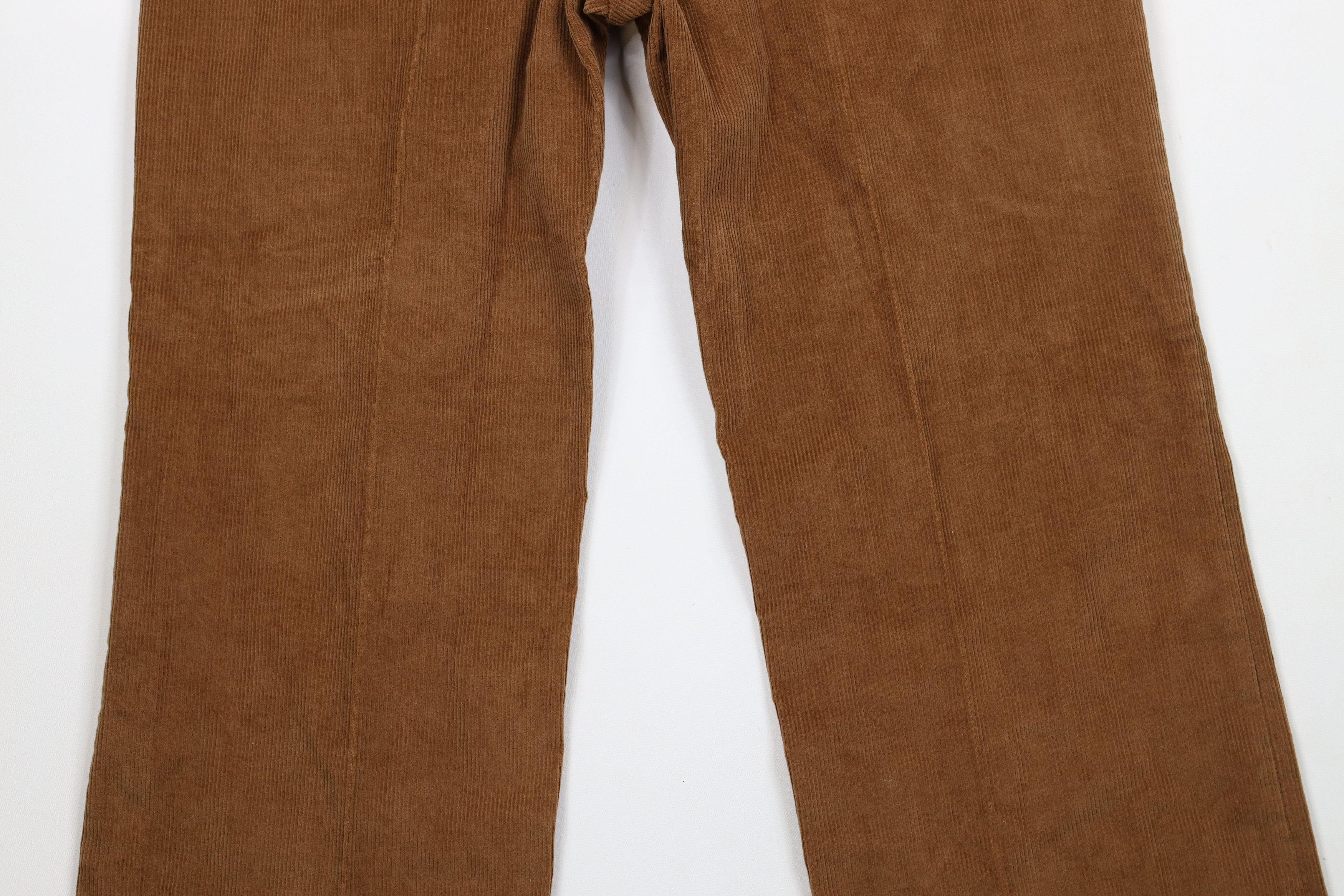 Vintage Vintage 70s Streetwear Wide Leg Corduroy Chino Pants USA Size US 36 / EU 52 - 14 Thumbnail
