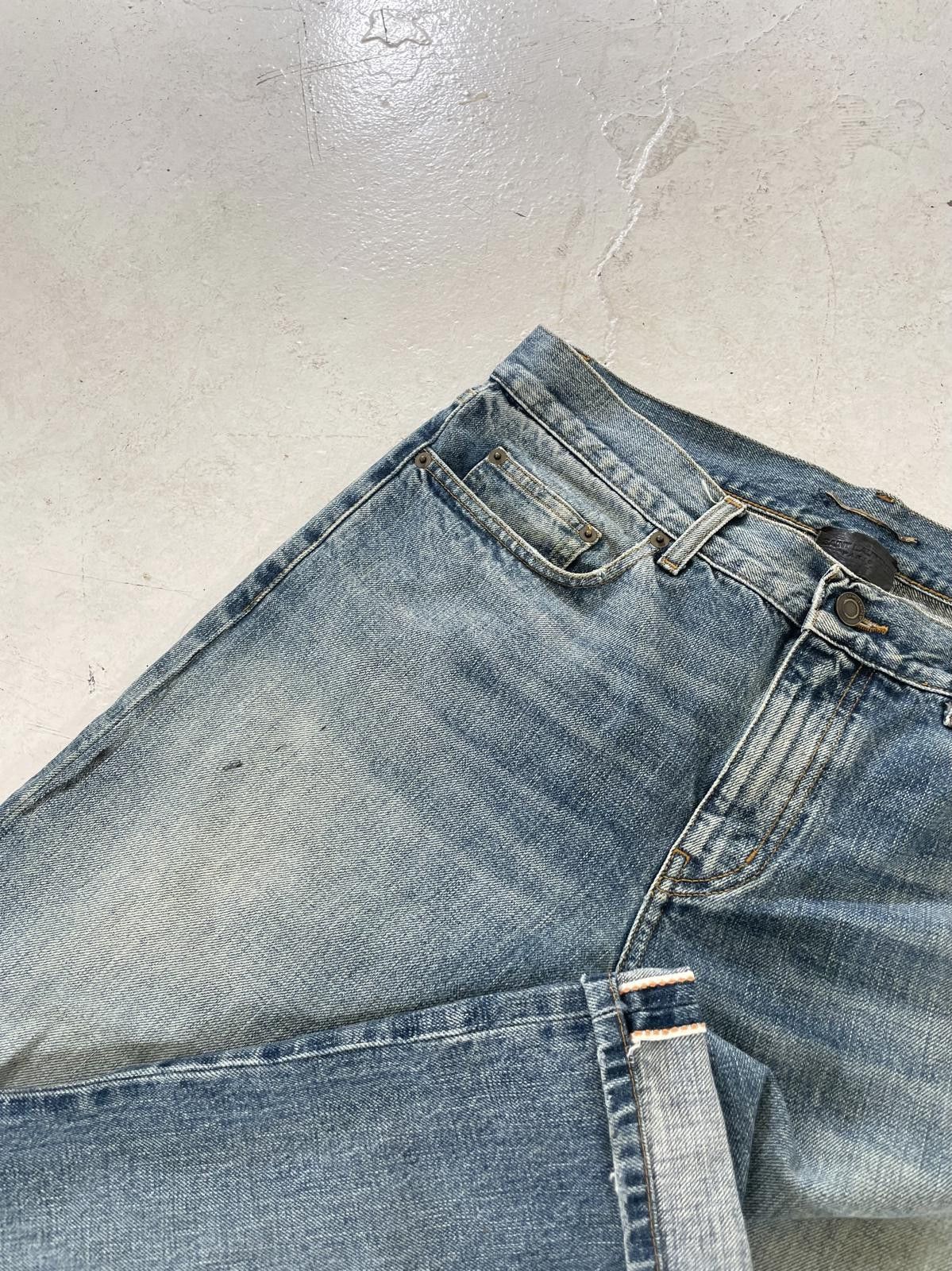 Saint Laurent Paris Saint Laurent Paris Selevedge Denim Size US 34 / EU 50 - 2 Thumbnail