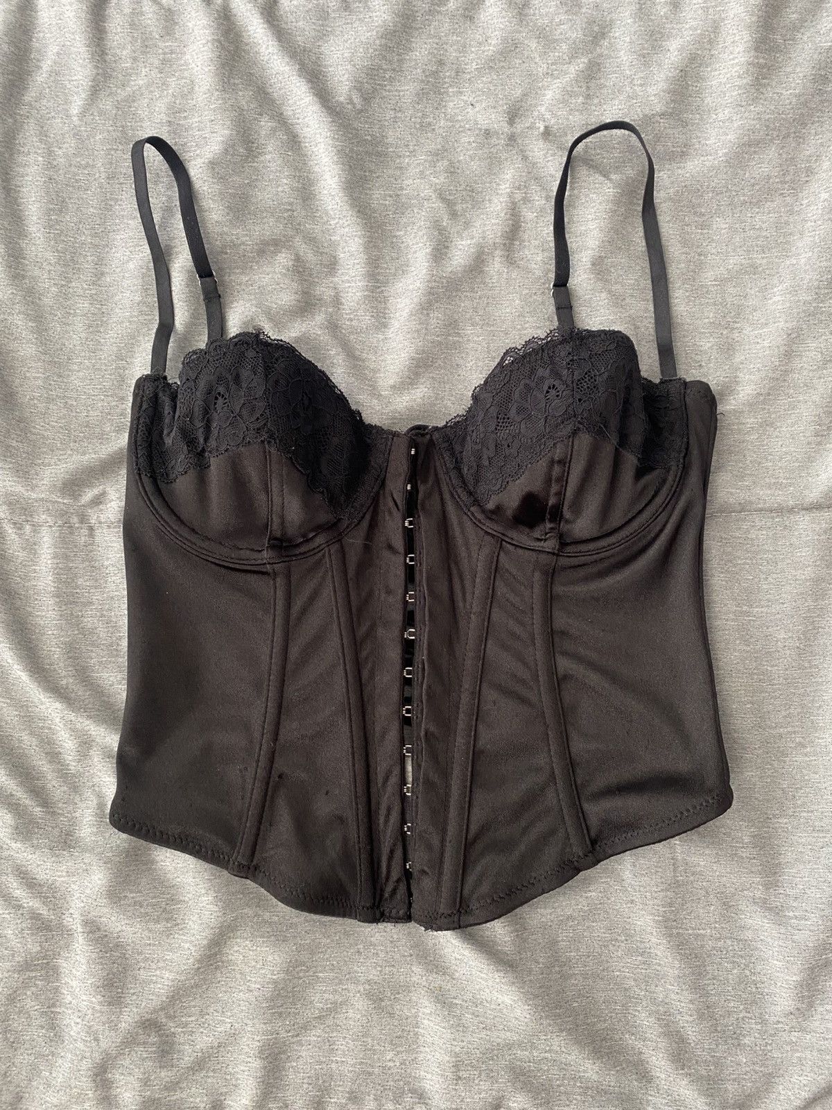 Urban Outfitters Out from Under Lucy Lace Trim Corset Top Size S / US 4 / IT 40 - 6 Thumbnail