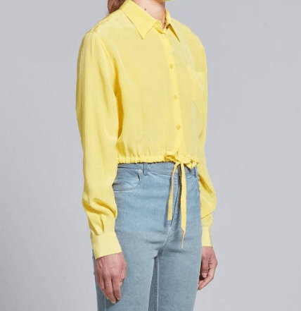 Marni o1srvl11e0624 Shirt in Yellow Size XS / US 0-2 / IT 36-38 - 5 Thumbnail