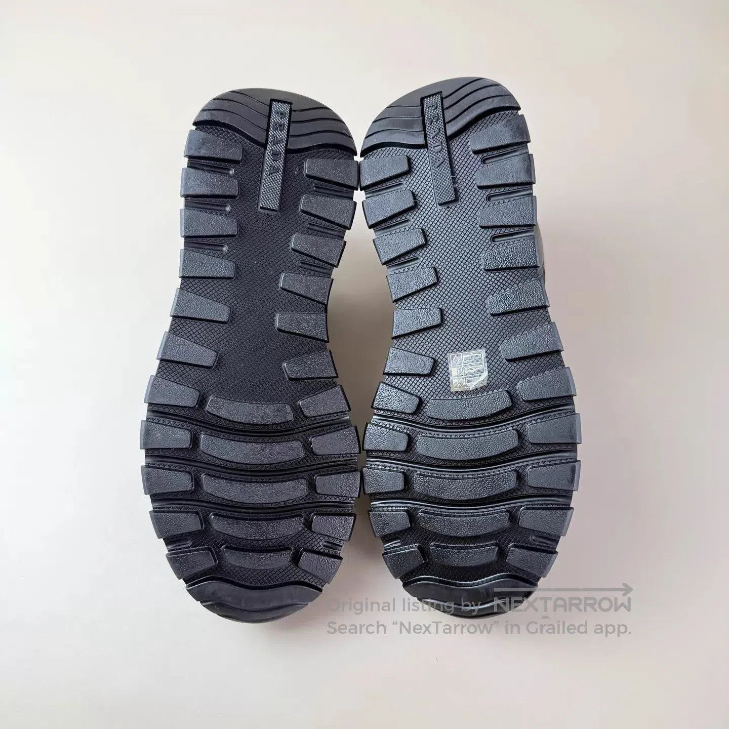 Prada Black Low-Top Sneakers with Textured Design. Size US 8 / EU 41 - 7 Thumbnail