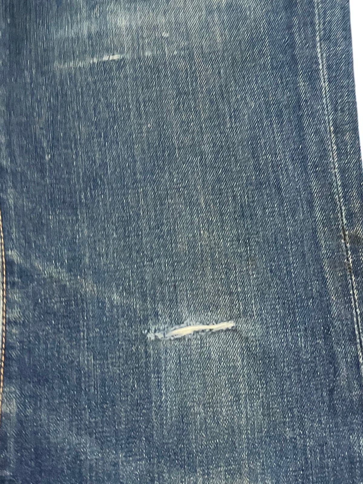 Beauty Beast × POST ARCHIVE FACTION (PAF) Vintage Cosmo Indigo Flare Denim Size US 30 / EU 46 - 7 Thumbnail