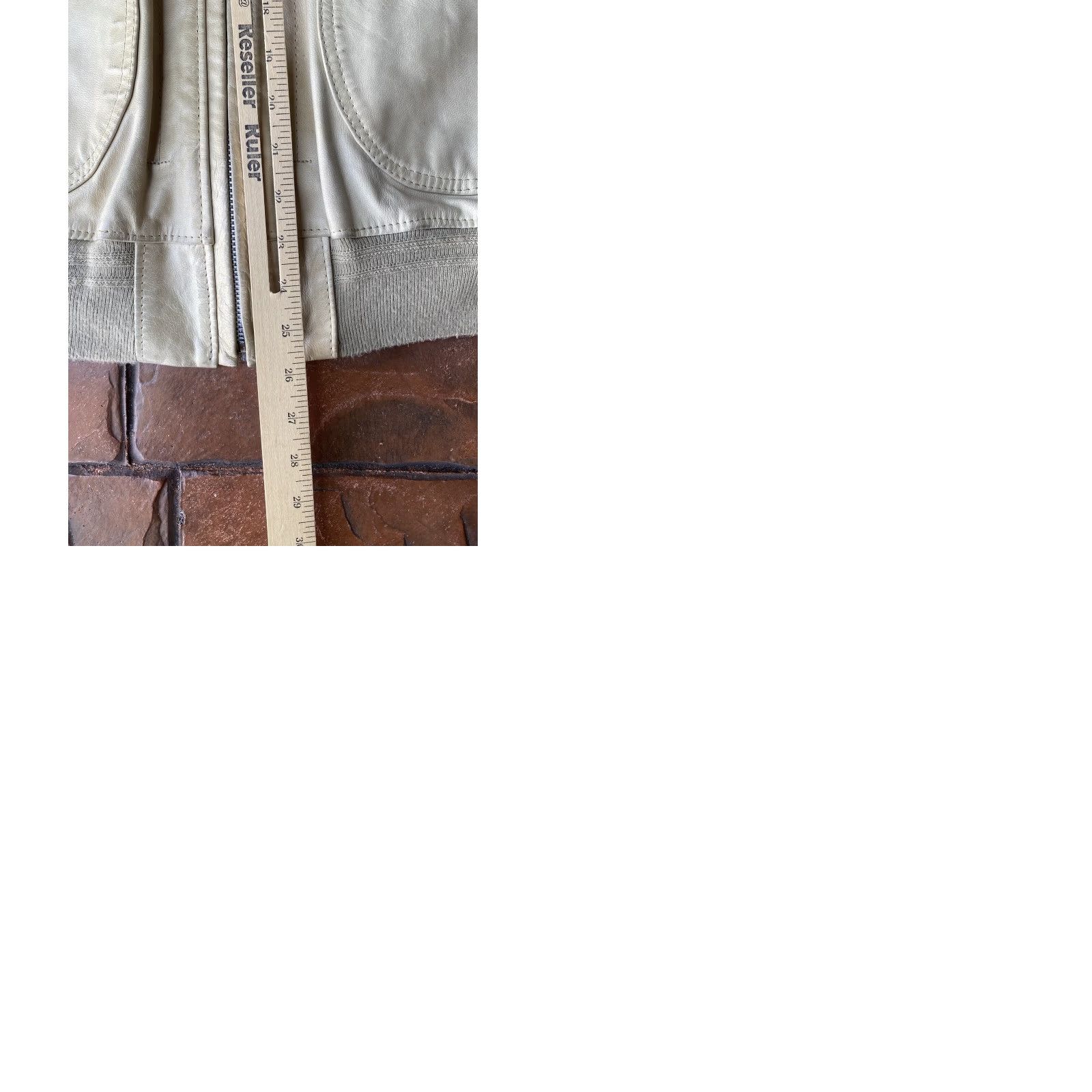 Bomboogie VINTAGE Bomb Boogie Leather Jacket Full Zip Pockets Women's Large Size L / US 10 / IT 46 - 12 Thumbnail