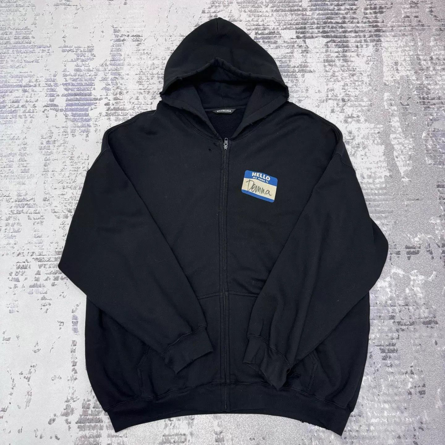 Balenciaga Balenciaga x AppleMusic LTD Demna ZD Hoodie S Size US S / EU 44-46 / 1 - 1 Thumbnail