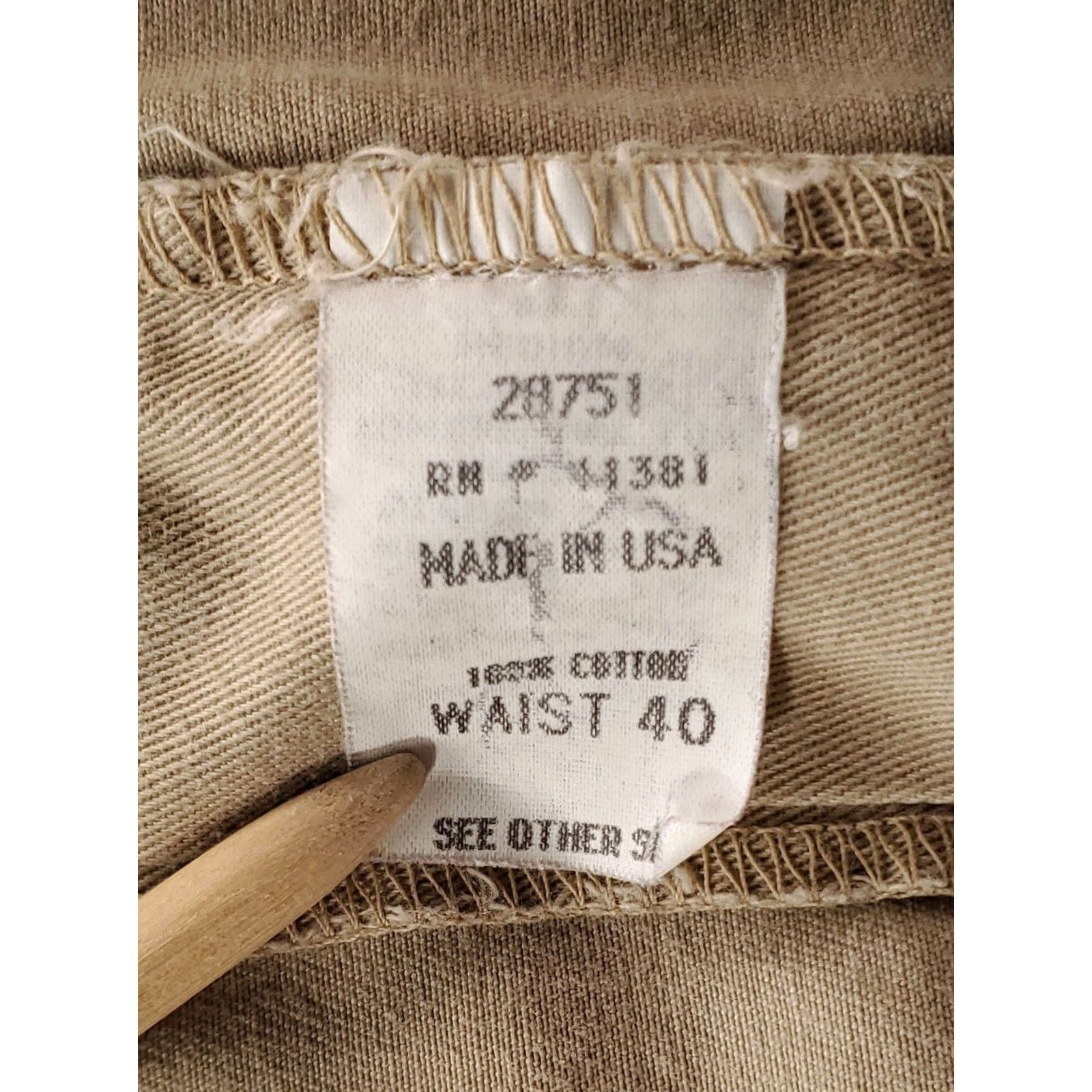 Polo Ralph Lauren VINTAGE Polo Ralph Lauren Shorts Chino Tan Khaki 90s Pleated Men 40 40x6 Beige Mens Size US L / EU 52-54 / 3 - 5 Thumbnail