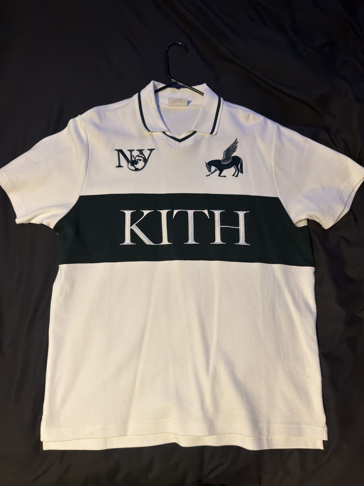 トップス KITH Ss Panelled Otto Polo Palais S Kith KITH SS PANELLED OTTO POLO | Grailed
