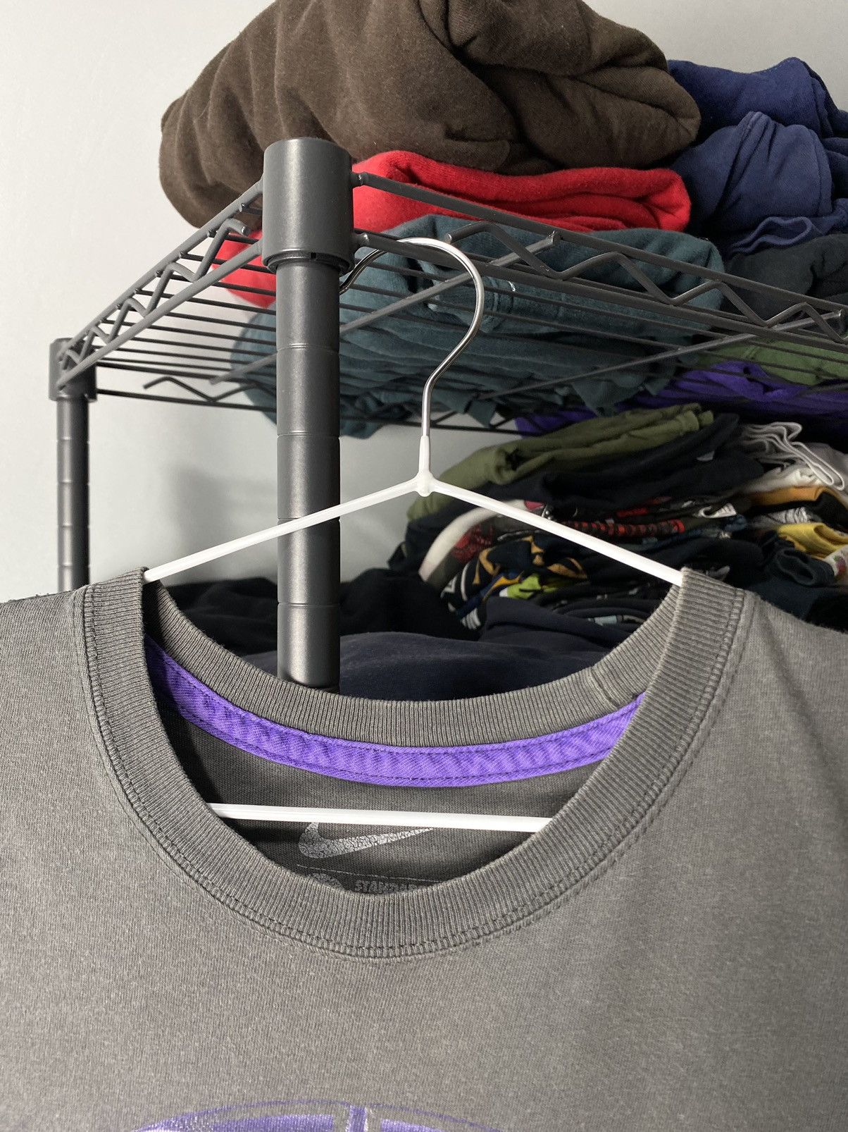 Nike Vintage Faded Nike T Shirt Purple Ball Travis Scott Style Size US M / EU 48-50 / 2 - 4 Thumbnail