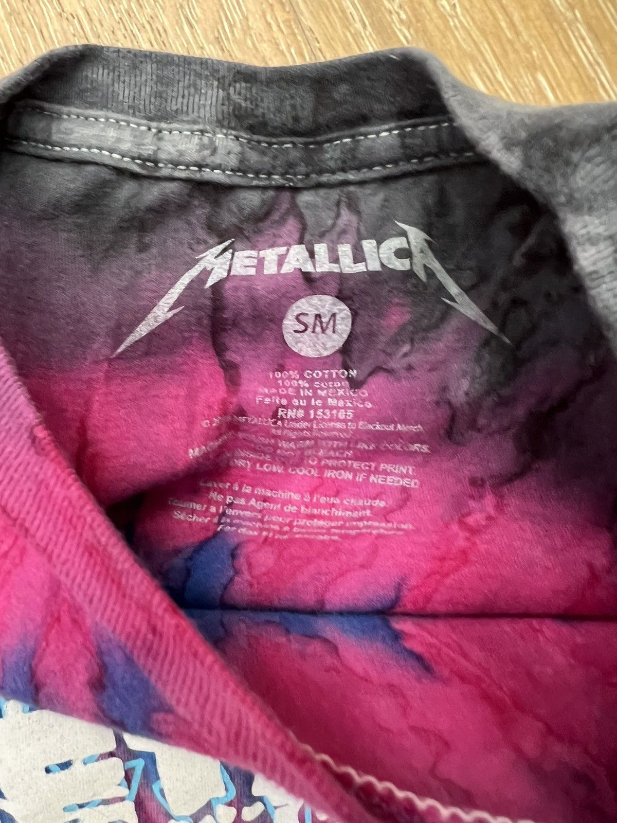 Band Tees Metallica tie dye tee Size US S / EU 44-46 / 1 - 3 Thumbnail