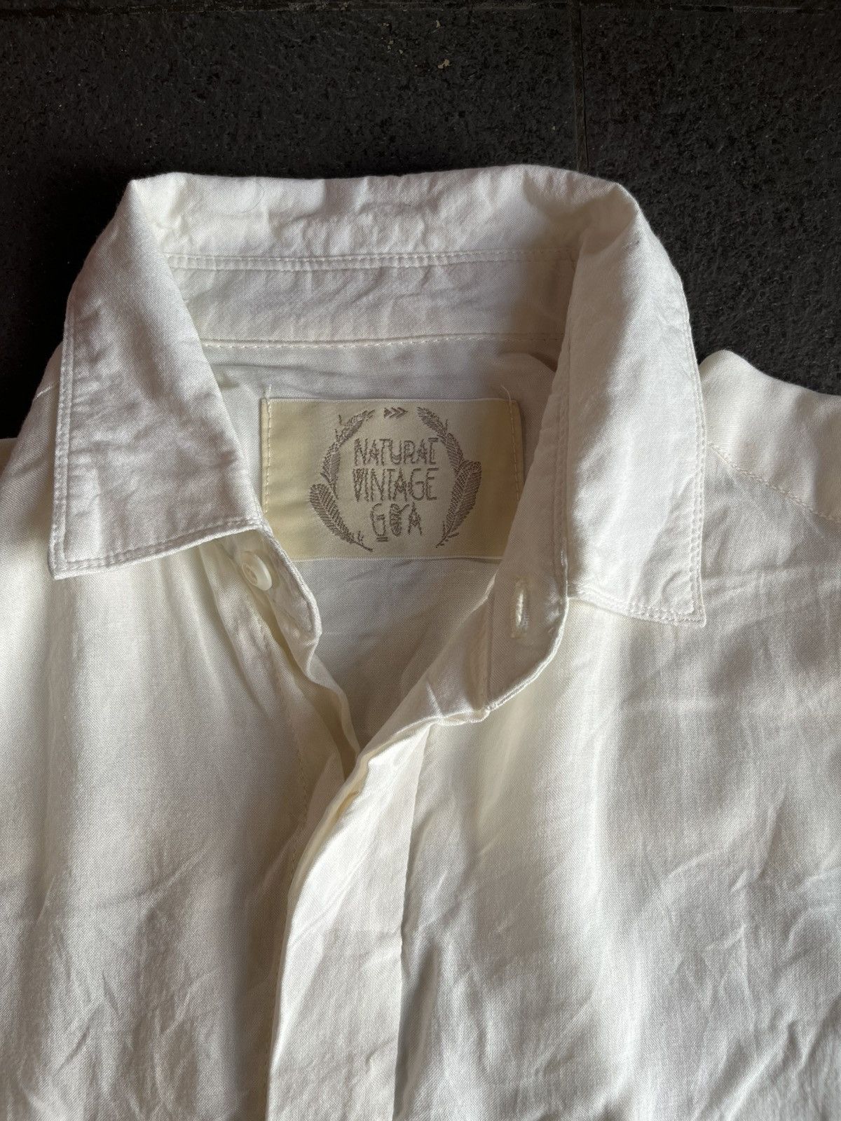 GOA Goa Rayon Rockabiliy Shirt Flap Pocket Vintage Style Size US S / EU 44-46 / 1 - 11 Thumbnail