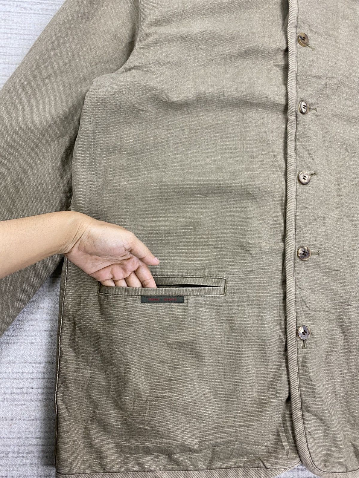 Designer × Japanese Brand × Vintage Vintage Papas Sport Double Pocket Full Button Jacket Size US XL / EU 56 / 4 - 6 Thumbnail