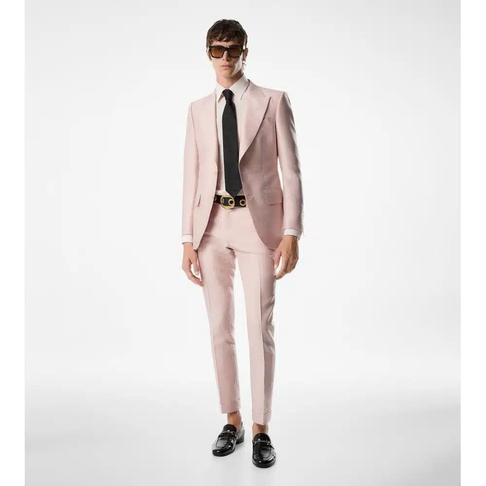 Tom Ford o1loc1c1025 2HPP02 Iridescent Twill Dyllan Suit in Pink Size US M / EU 48-50 / 2 - 4 Thumbnail