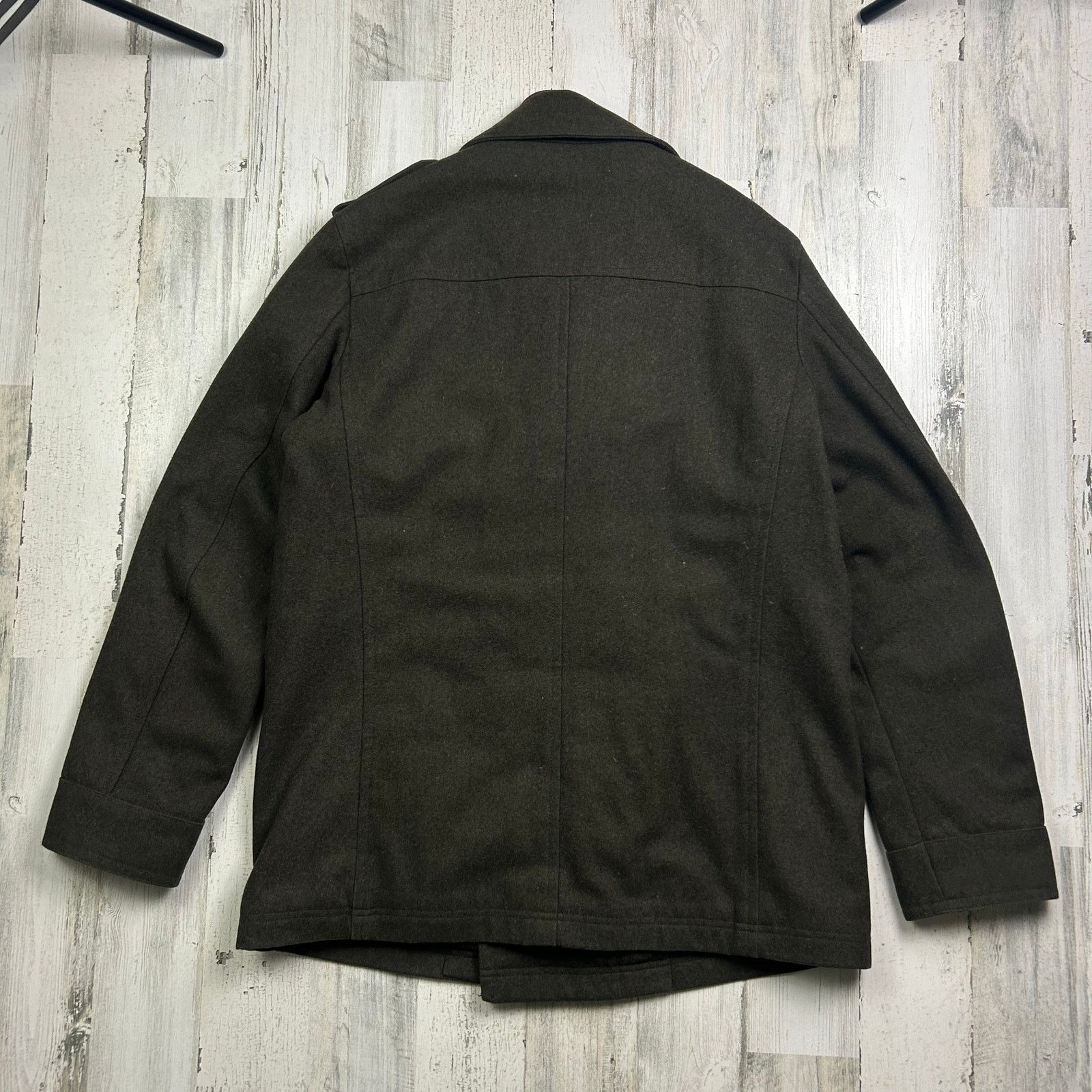 Levi's Levi's Wool Blend Peacoat Jacket With Quilted Lining Size US M / EU 48-50 / 2 - 7 Thumbnail