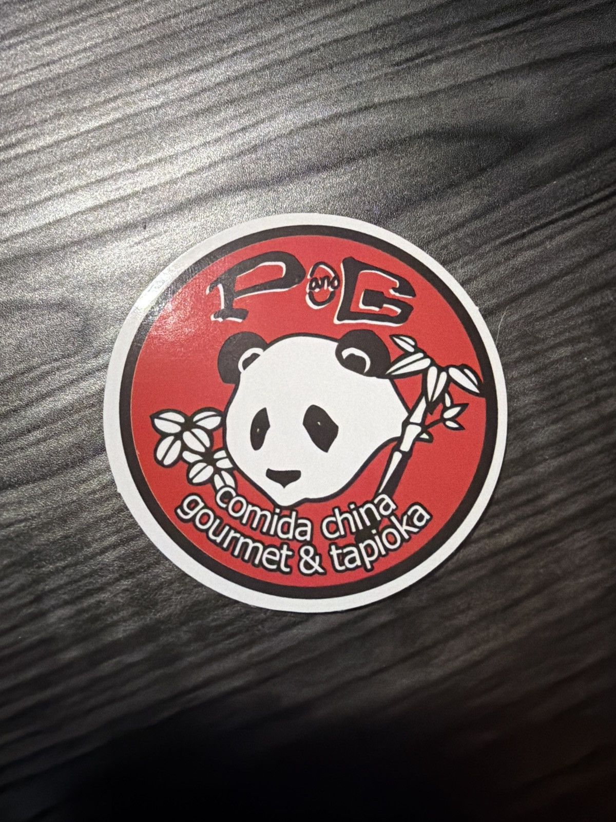 Hypebeast P And G Comida China Gourmet & Tapioka Panda Sticker Size ONE SIZE - 1 Thumbnail