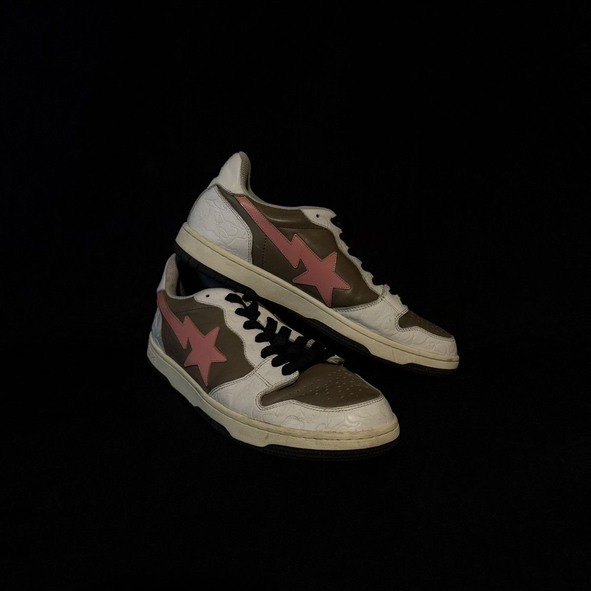 Bape BAPE Court Sta ‘Brown Pink’ Size US 11 / EU 44 - 1 Thumbnail