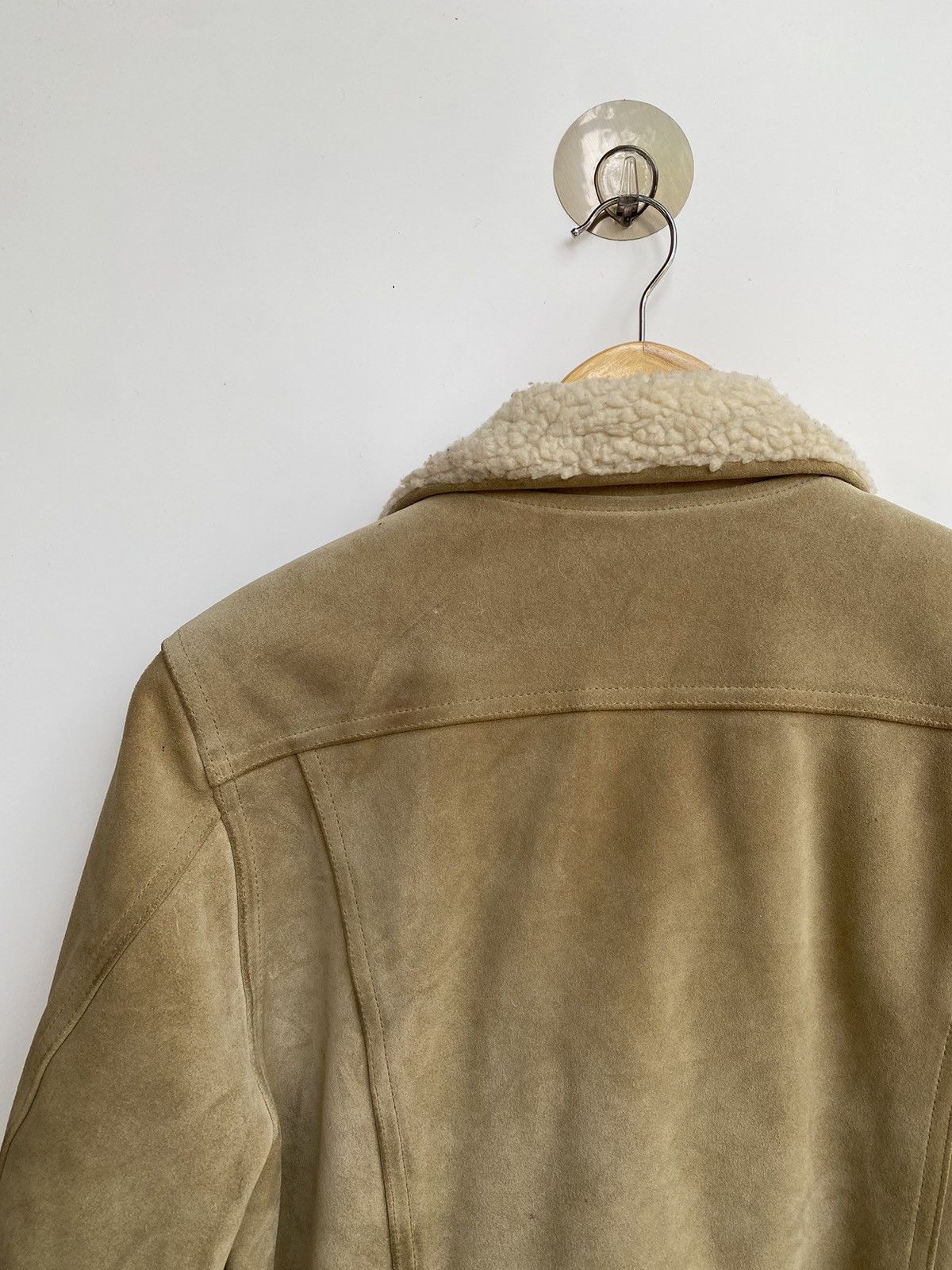 Lee ✅️Vtg Storm Rider Lee Suede Leather Jacket Size US S / EU 44-46 / 1 - 7 Thumbnail