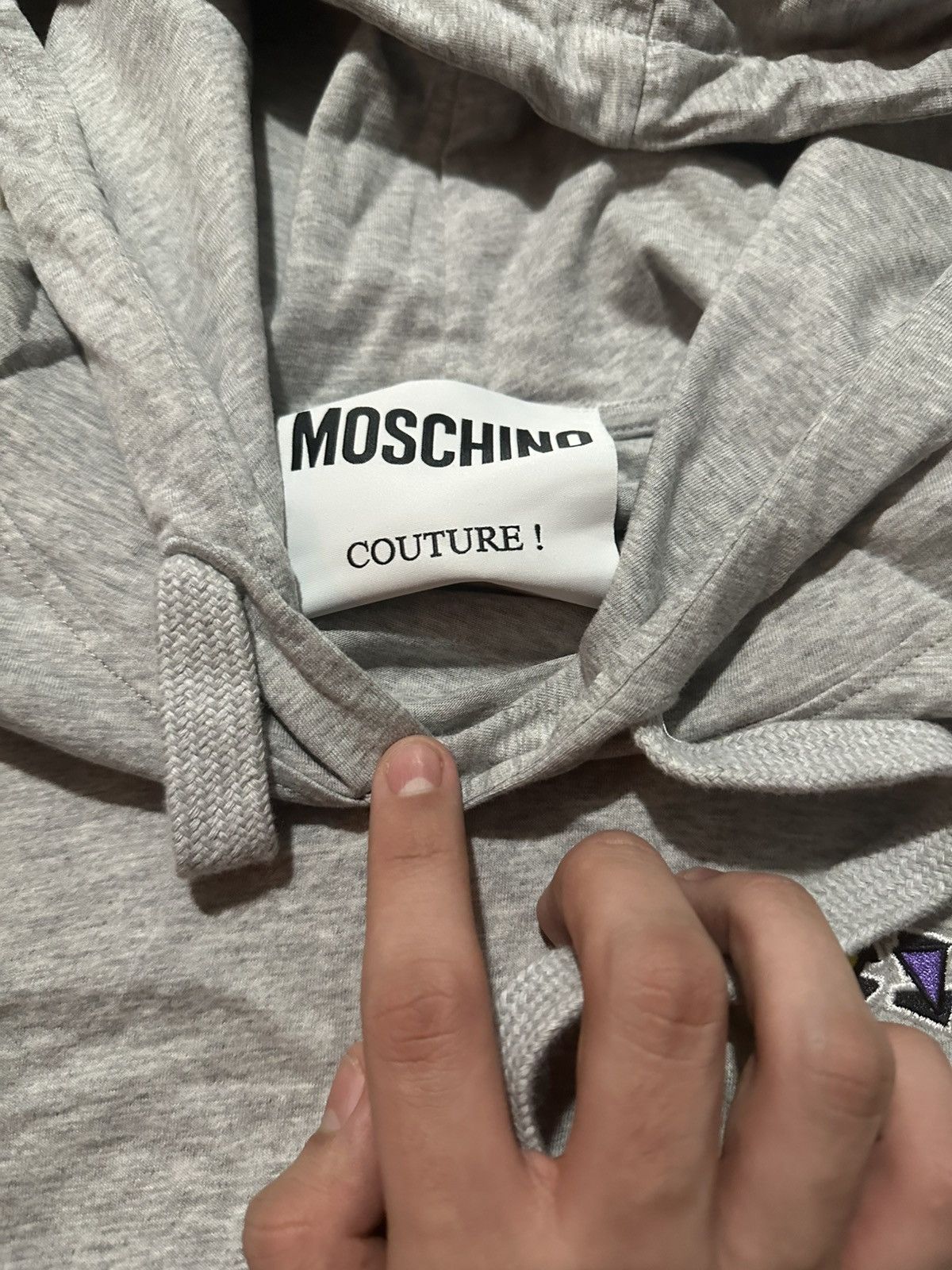 Moschino Moschino hooded longsleeve Size US L / EU 52-54 / 3 - 2 Thumbnail