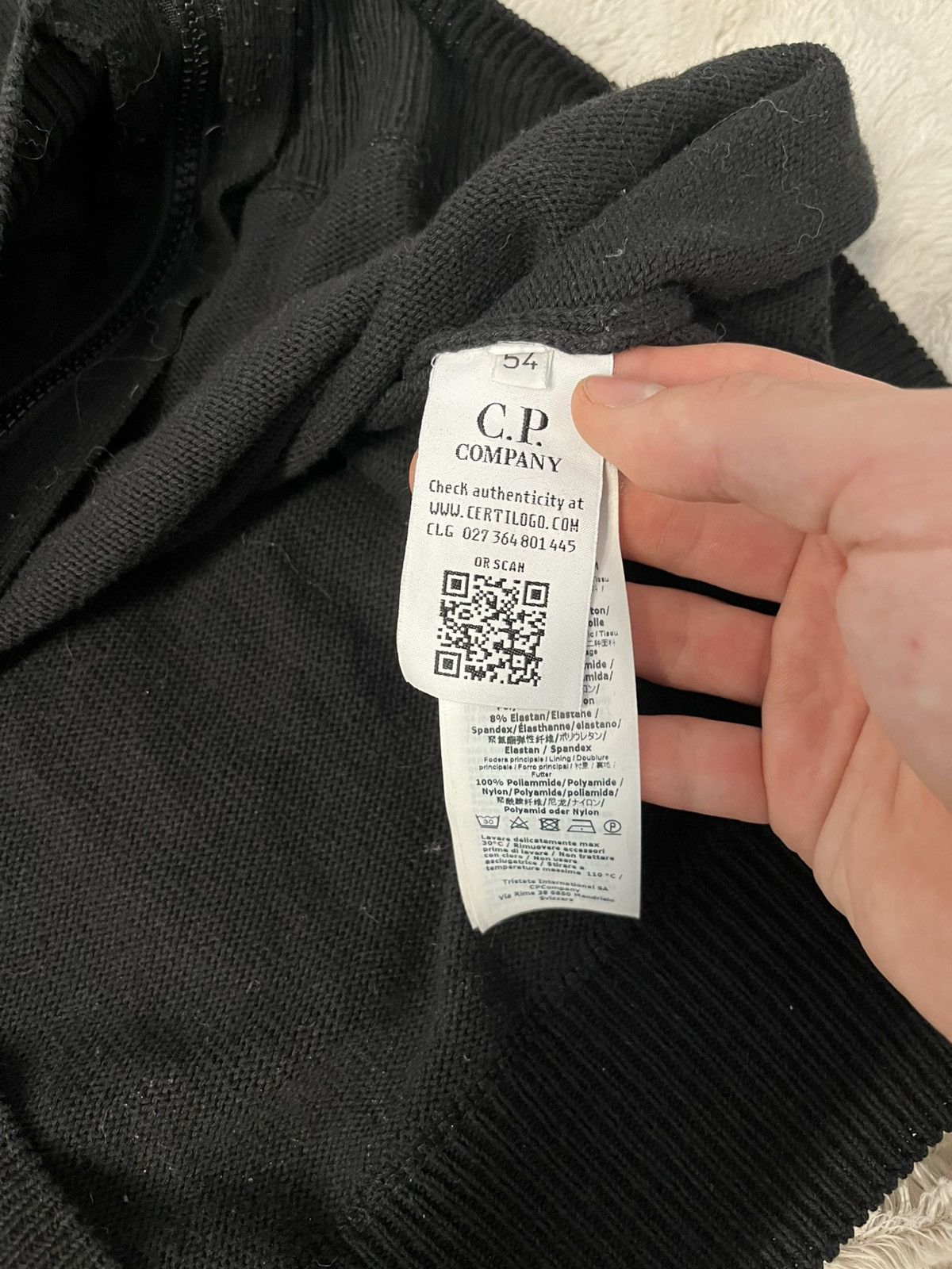 C.P. Company C.P. Company Noir Cardigan Size US L / EU 52-54 / 3 - 7 Thumbnail