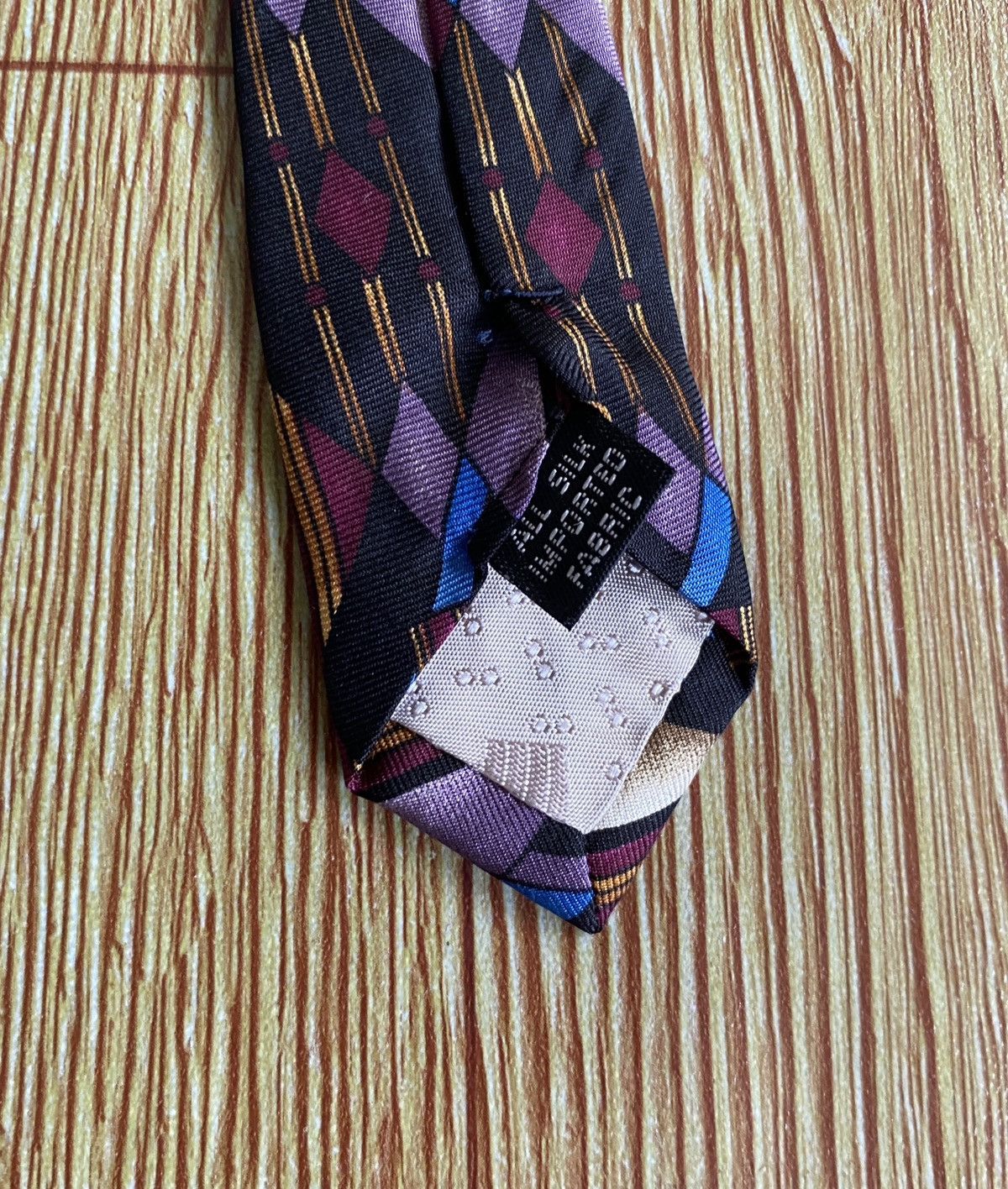 Givenchy Very Rare Vintage Brand Givenchy 100% Silk Necktie 1990s Size ONE SIZE - 6 Thumbnail