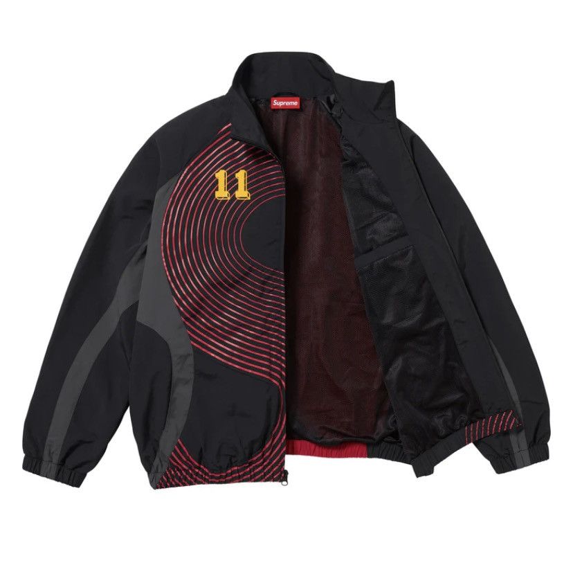 Supreme Supreme S Logo Track Jacket size Medium Confirmed | Grailed