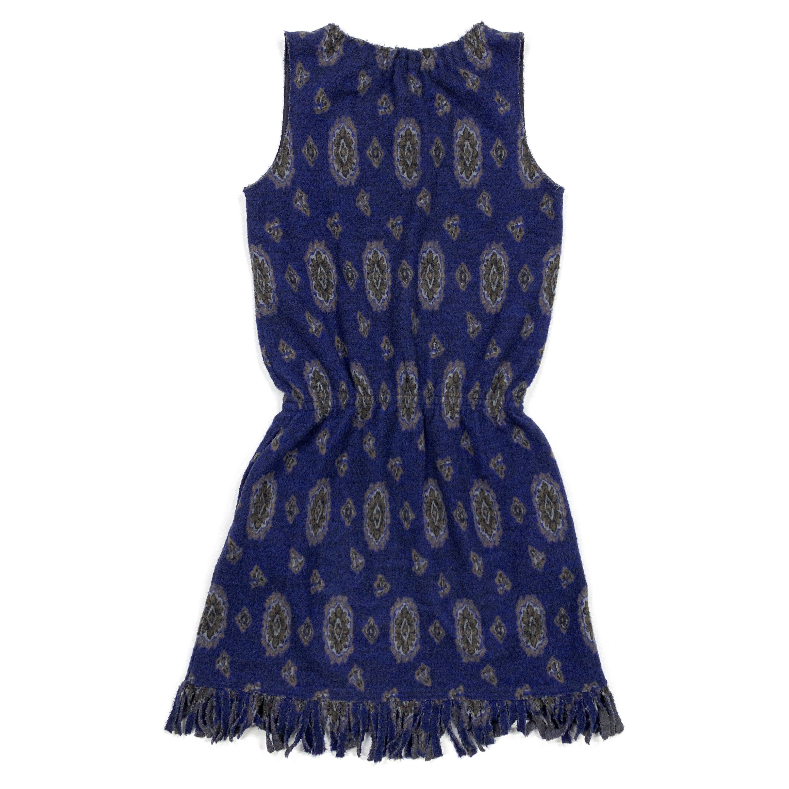 Junya Watanabe 2004 Felted Paisley Dress Size S / US 4 / IT 40 - 2 Thumbnail