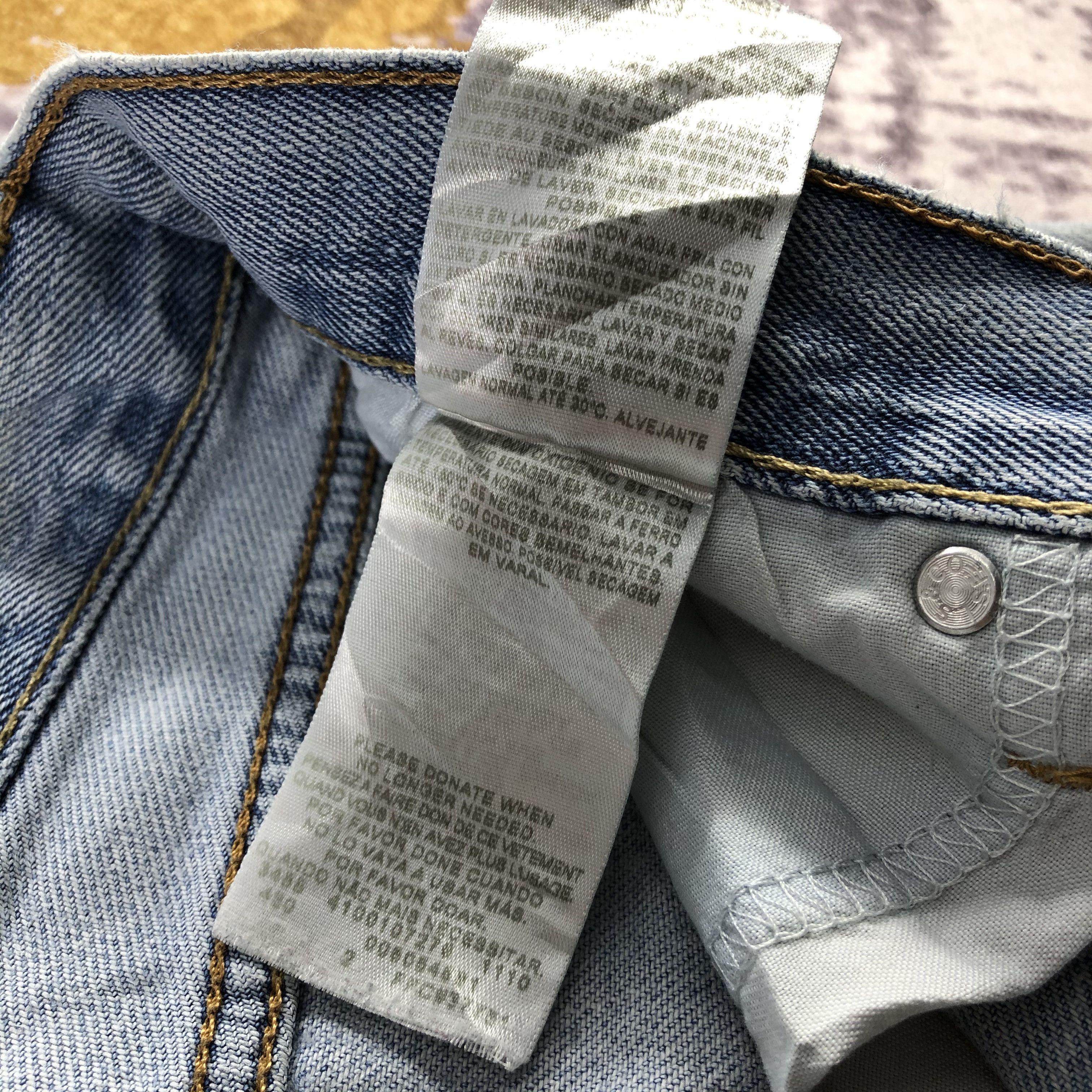 Levi's × Vintage Vintage Blue Wash Levis 505 Jeans-JM3175 Size US 34 / EU 50 - 15 Thumbnail