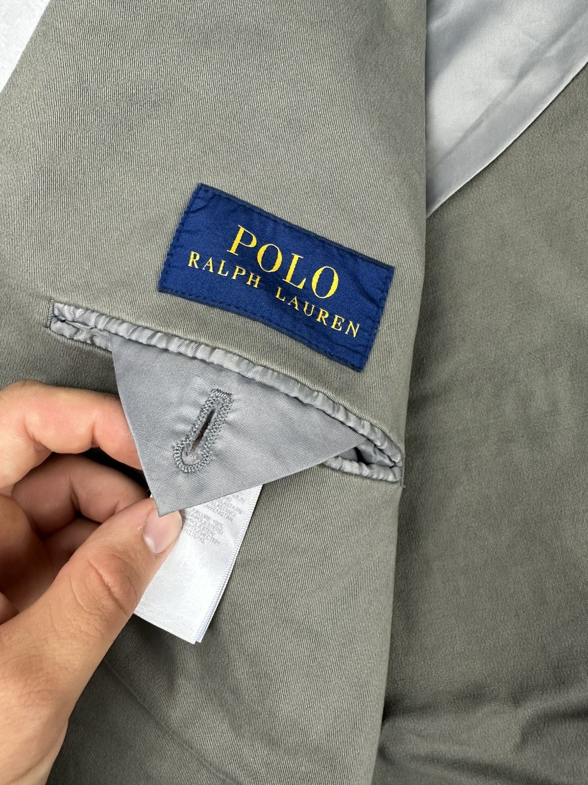 Polo Ralph Lauren Polo Ralph Lauren Blazer Unconstructed Twill Suit Jacket Size 46R - 6 Thumbnail