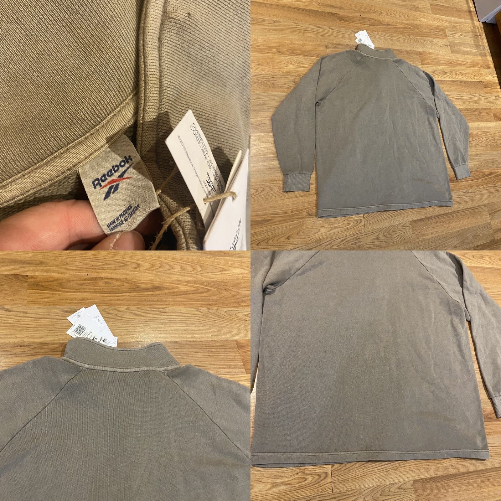 Reebok **NWT Reebok 2XL Men’s Brown 1/4 Zip Pullover Sweatshirt** User: NWT Reebok 2XL Men’s 1/4 Zip Brown Pullover Sweatshirt Size US XXL / EU 58 / 5 - 8 Thumbnail