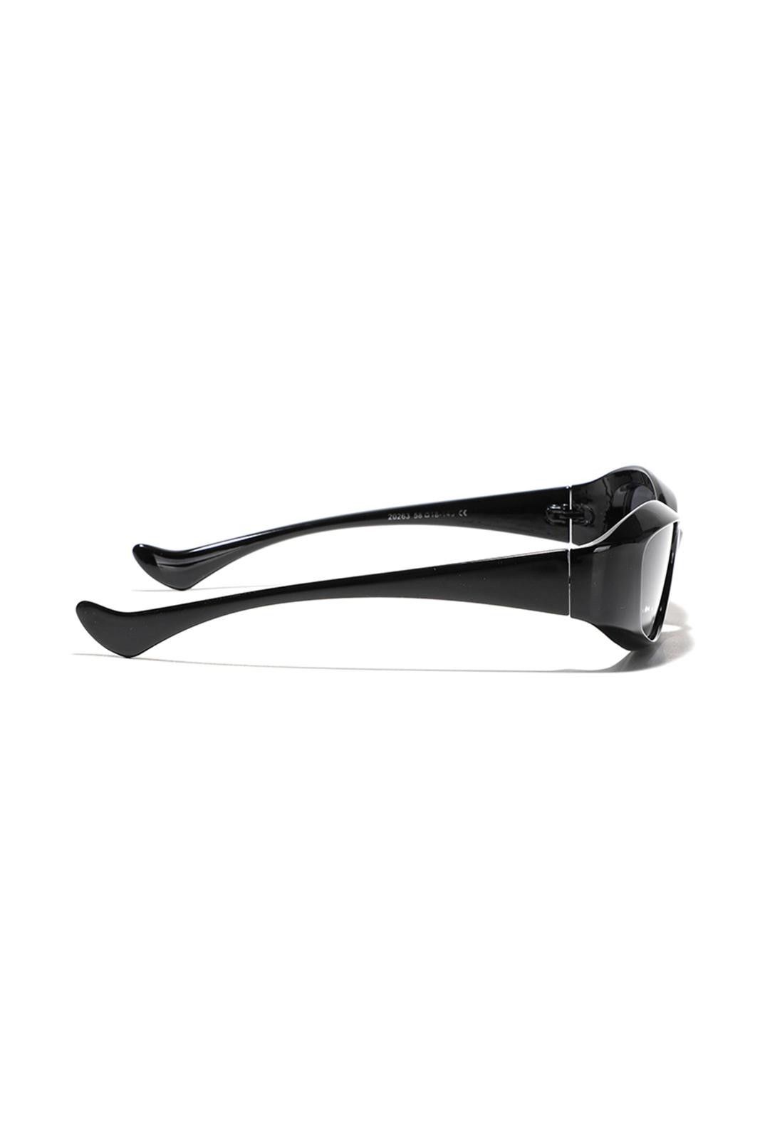 Other Rare Vtg Y2k Avant Garde Round Sunglasses Black Unisex OS Size ONE SIZE - 4 Thumbnail
